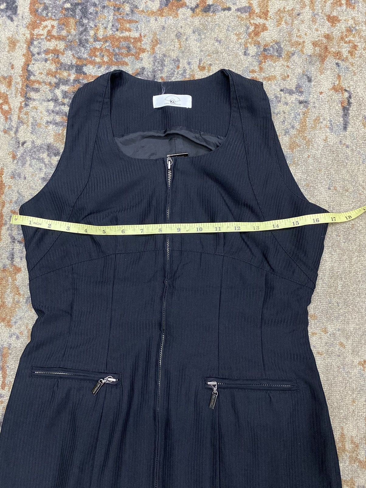 If Six Was Nine × Japanese Brand × Karl Lagerfeld vintage mini dress karl lagerfeld Size S / US 4 / IT 40 - 8 Thumbnail