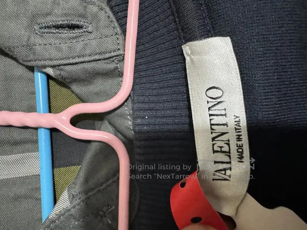 Valentino Valentino Blue Cotton Logo Sweatshirt for Men . Size US M / EU 48-50 / 2 - 4 Thumbnail