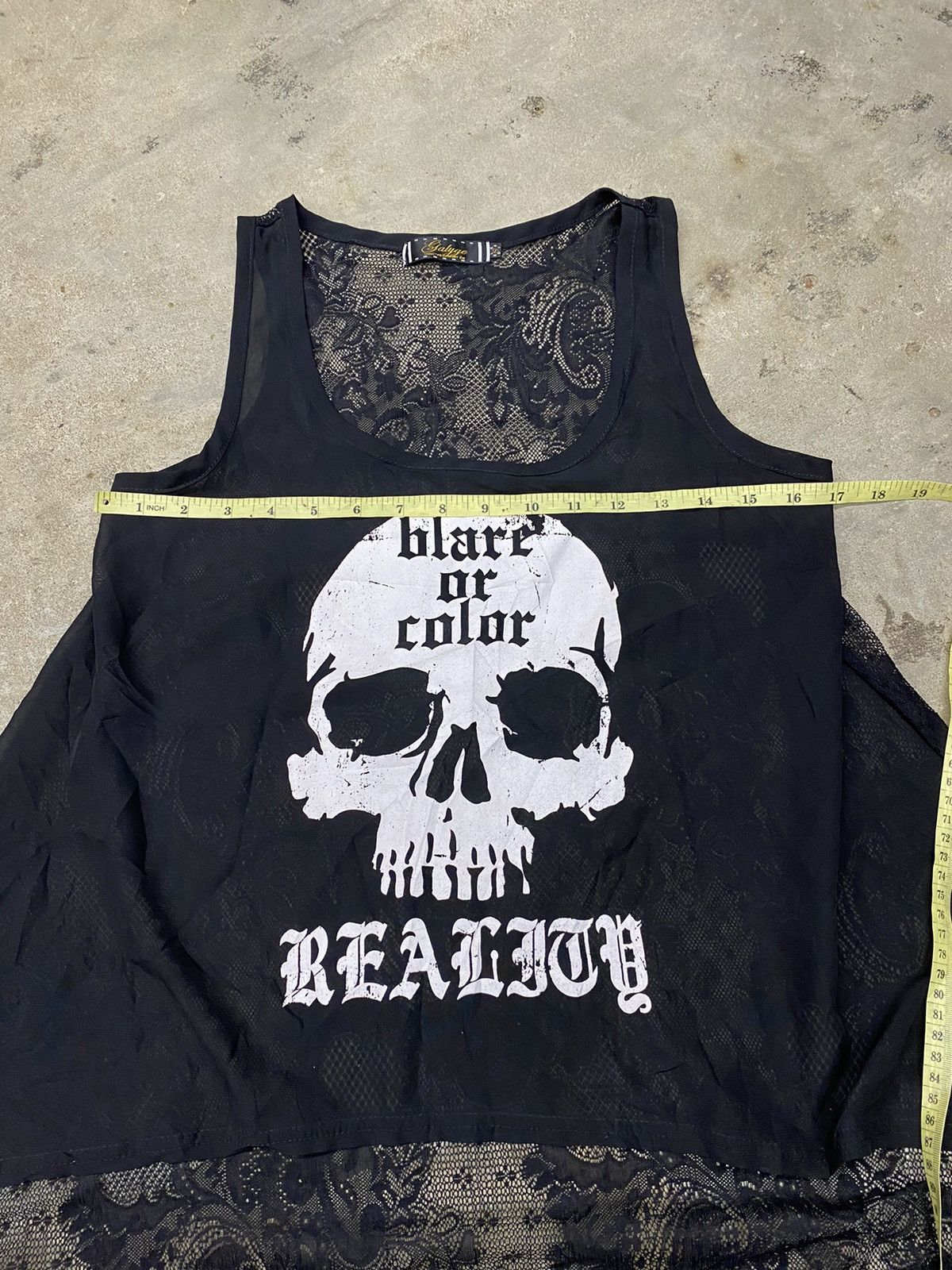 If Six Was Nine × Japanese Brand × Le Grande Bleu (L.G.B.) NUMBERNINE style tanktops blare or color gothic style Size M / US 6-8 / IT 42-44 - 7 Thumbnail