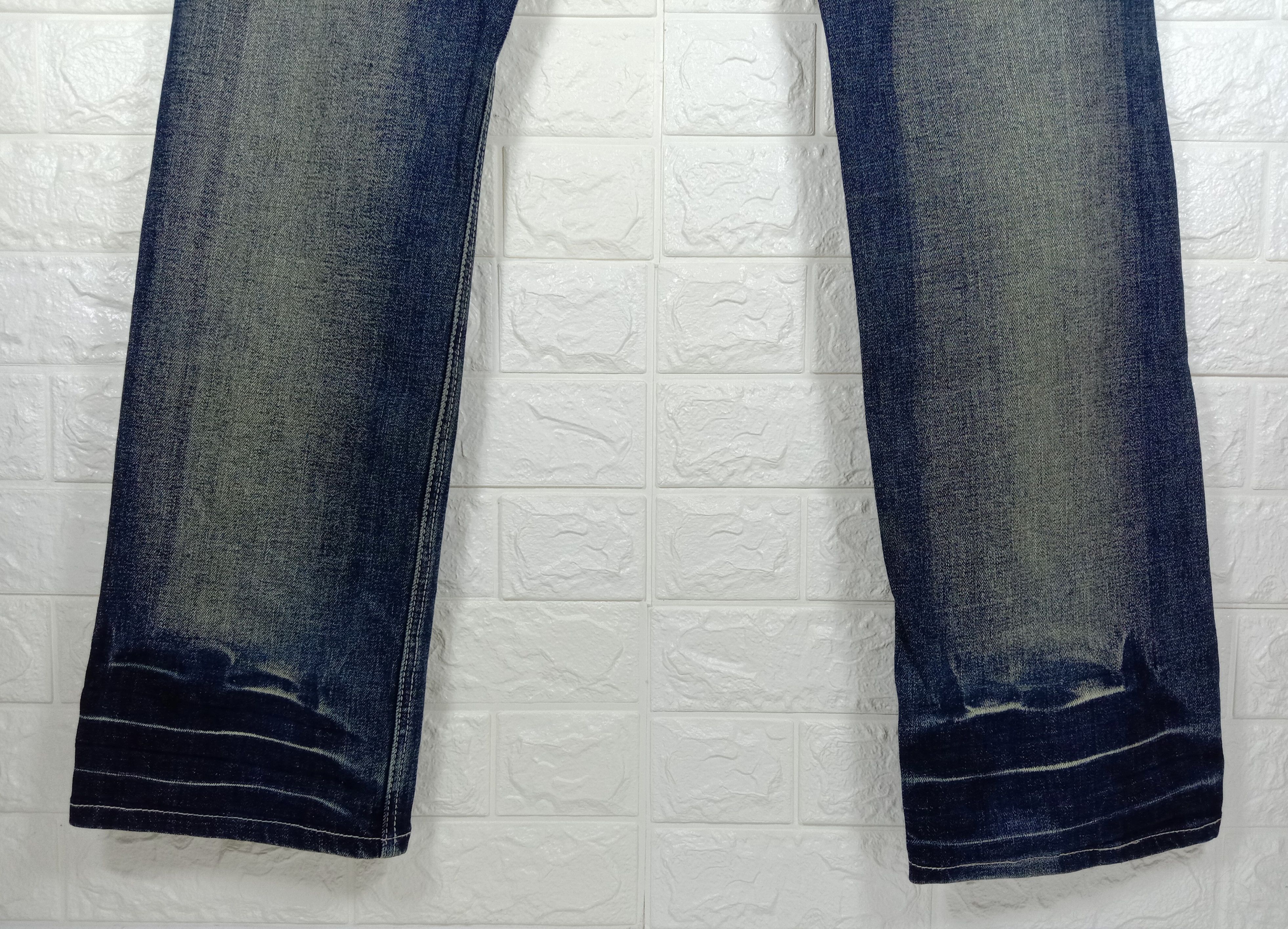 Sean John Sean John Big Logo Distressed Design Jeans Rusty Blue Denim Size US 34 / EU 50 - 8 Thumbnail