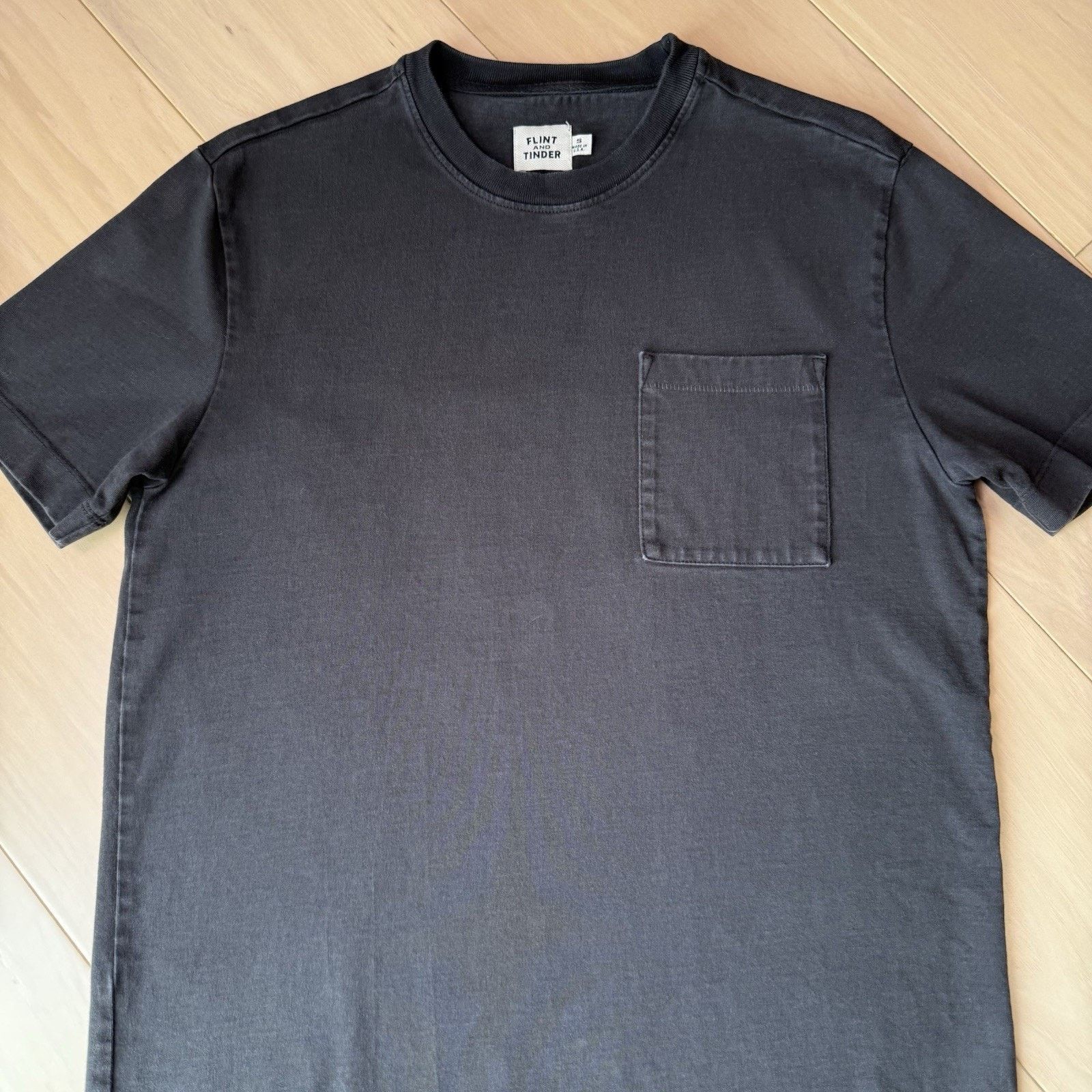Flint And Tinder Flint and Tinder Shirt Small Black Pocket Tee Made in USA Size US S / EU 44-46 / 1 - 4 Thumbnail