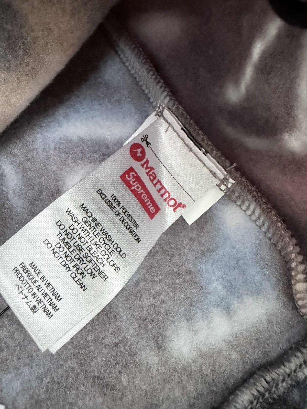 Supreme marmot fleece jacket fw25 Size US S / EU 44-46 / 1 - 8 Thumbnail