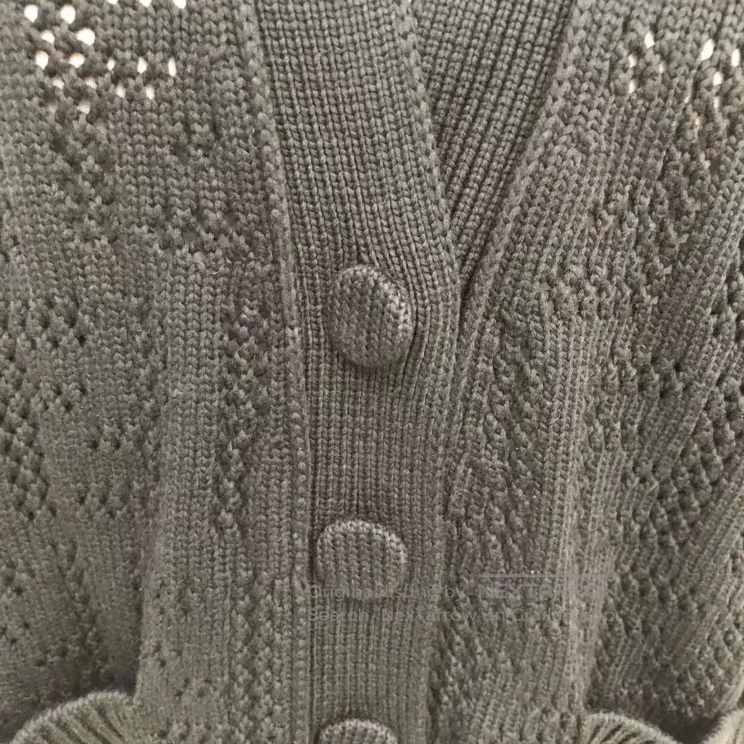 Fendi fendi black open cardigan with ff print. Size US S / EU 44-46 / 1 - 6 Thumbnail
