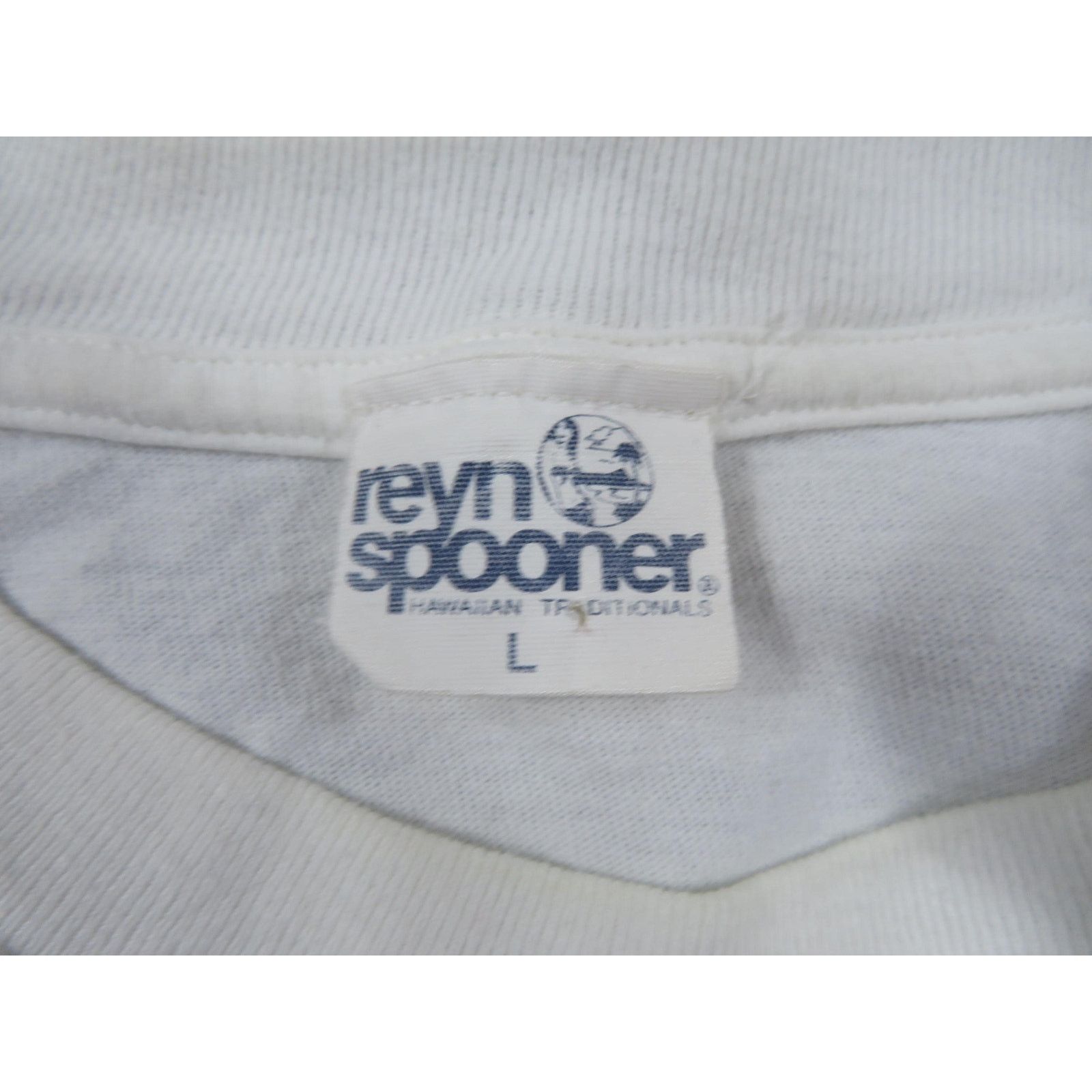 Reyn Spooner Reyn Spooner T-shirt, Double Sided, Hawaiian Surfer Sz L Size US L / EU 52-54 / 3 - 4 Thumbnail