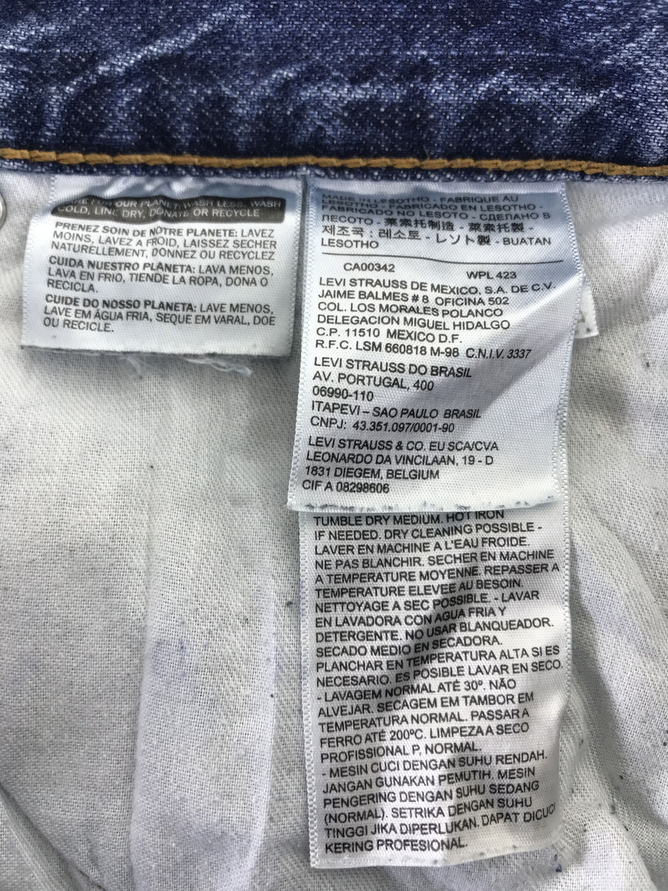 Levi's Vintage Levi's 505 Blue Wash Short Jeans Size US 36 / EU 52 - 6 Thumbnail