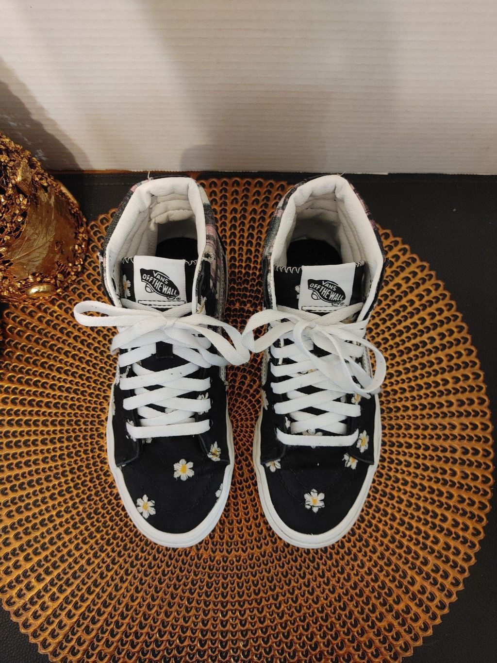 Vans VANS Sk8 Hi Floral Plaid Size 5.5 Size US 5.5 / IT 35.5 - 2 Thumbnail