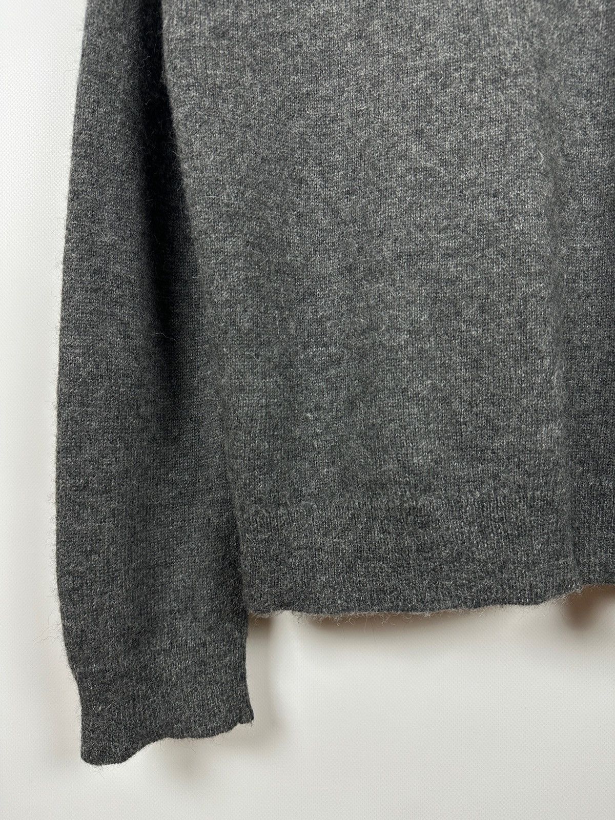 Prada Prada Gray Alpaca Wool Sweater Size US L / EU 52-54 / 3 - 17 Thumbnail