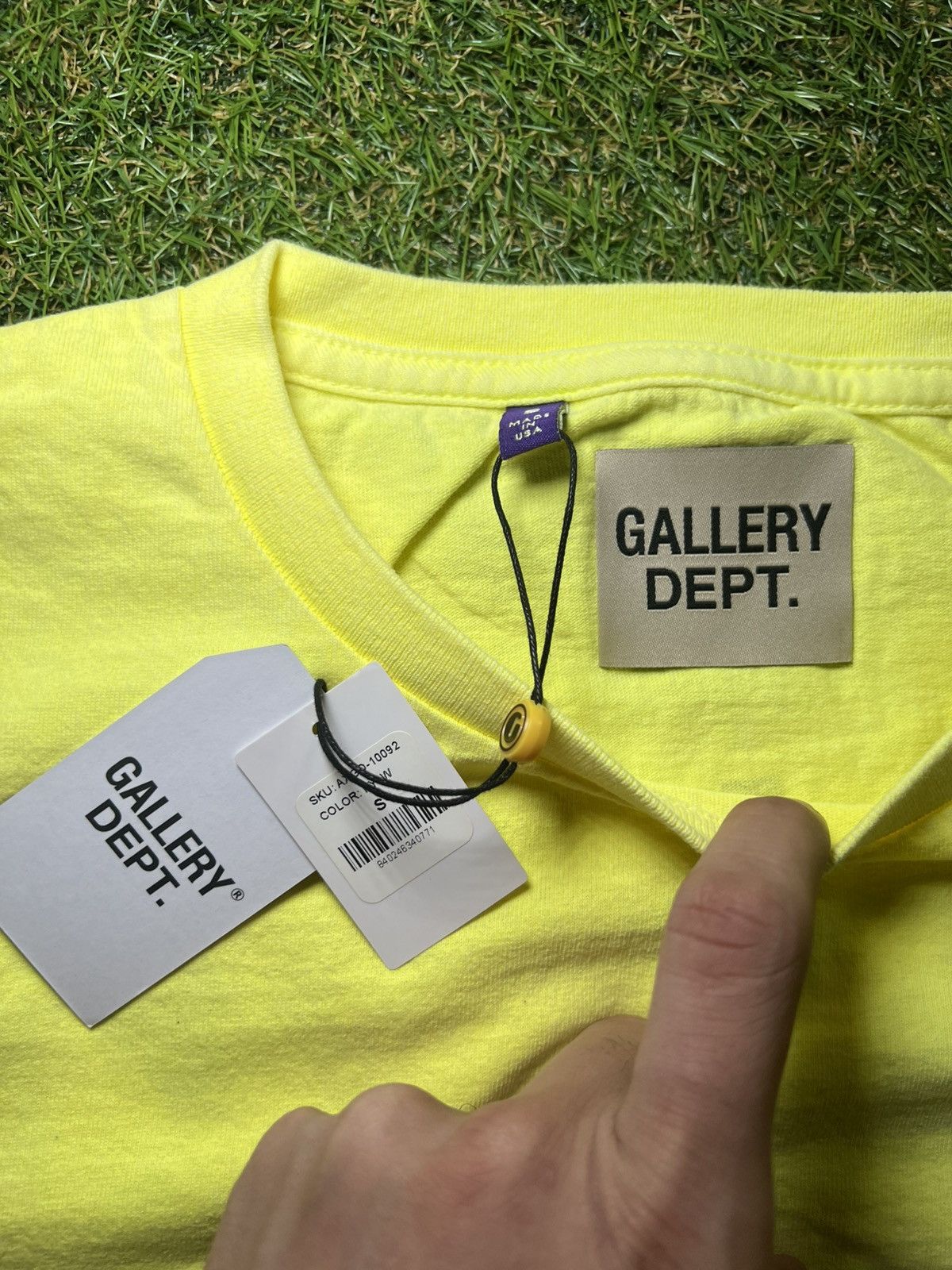 Asics × Gallery Dept. Gallery Dept. x Asics T-shirt Yellow Size Small Size US S / EU 44-46 / 1 - 4 Thumbnail