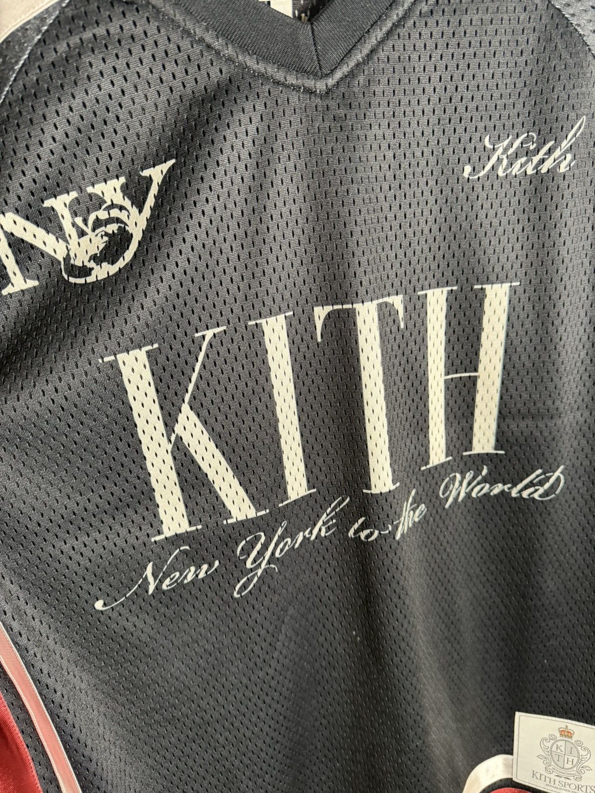 Kith KITH Mesh Leon Jersey “Black” Size US S / EU 44-46 / 1 - 3 Thumbnail