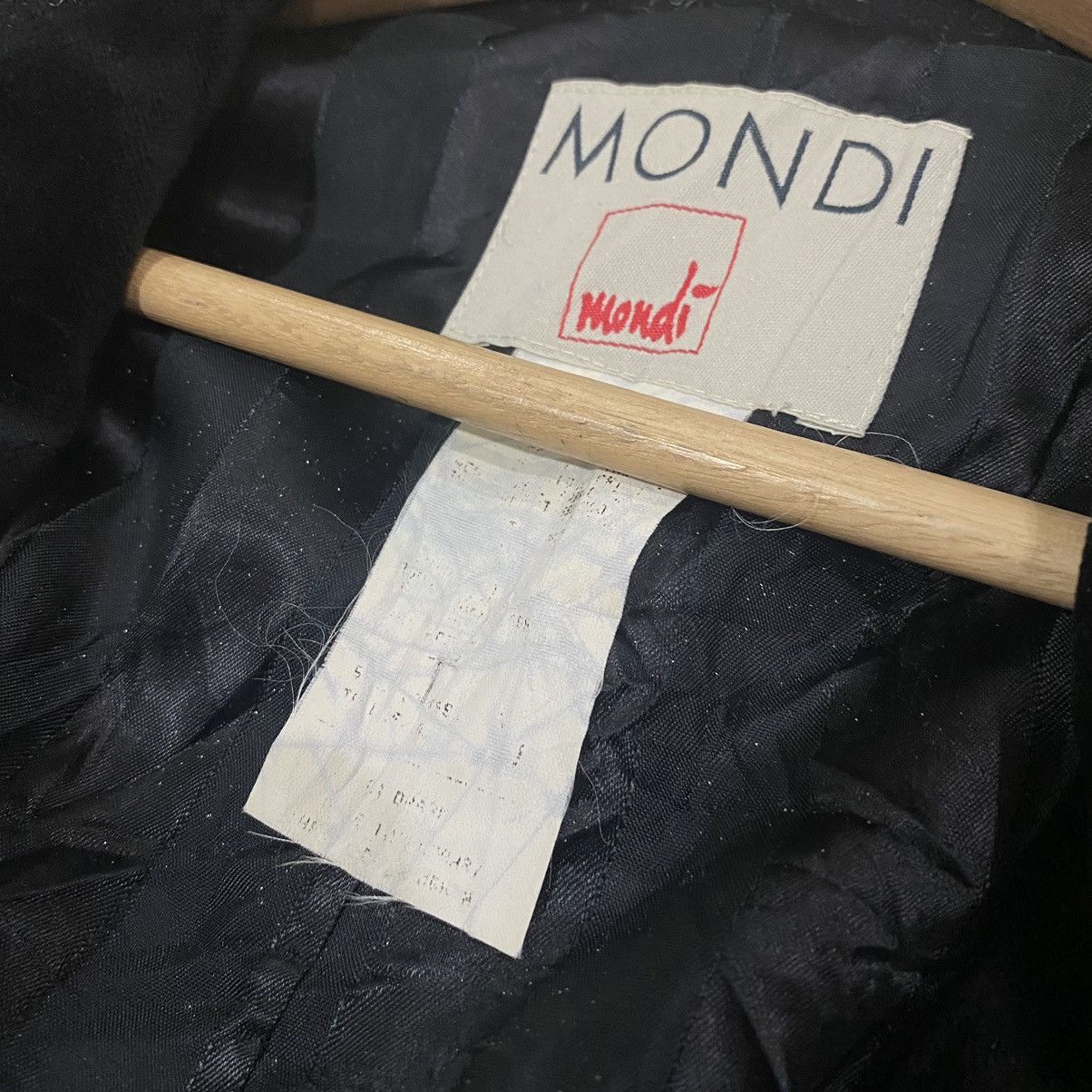 Designer × If Six Was Nine VINTAGES MONDI PUNK WOOL ZIPPER RIRI JACKET Size US XS / EU 42 / 0 - 5 Thumbnail