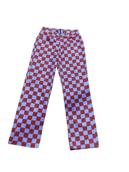 The Ragged Priest The Ragged Priest Checkered Denim Jeans Size 28 Size 28" / US 6 / IT 42 - 1 Thumbnail