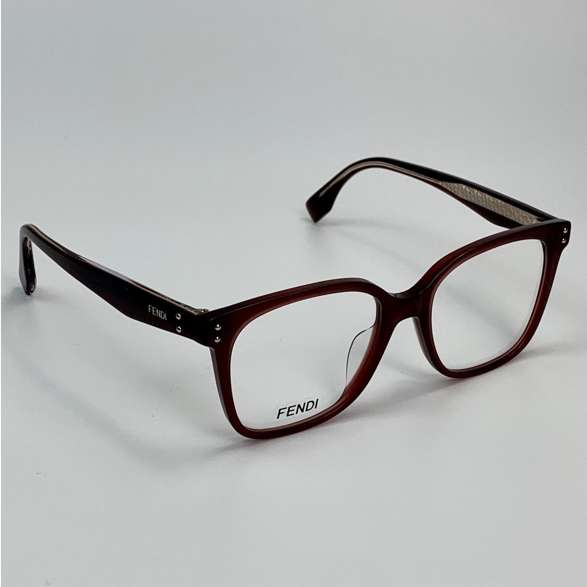Fendi NEW Fendi FE50004I 51069 Milky Burgundy Women Authentic Size ONE SIZE - 7 Thumbnail