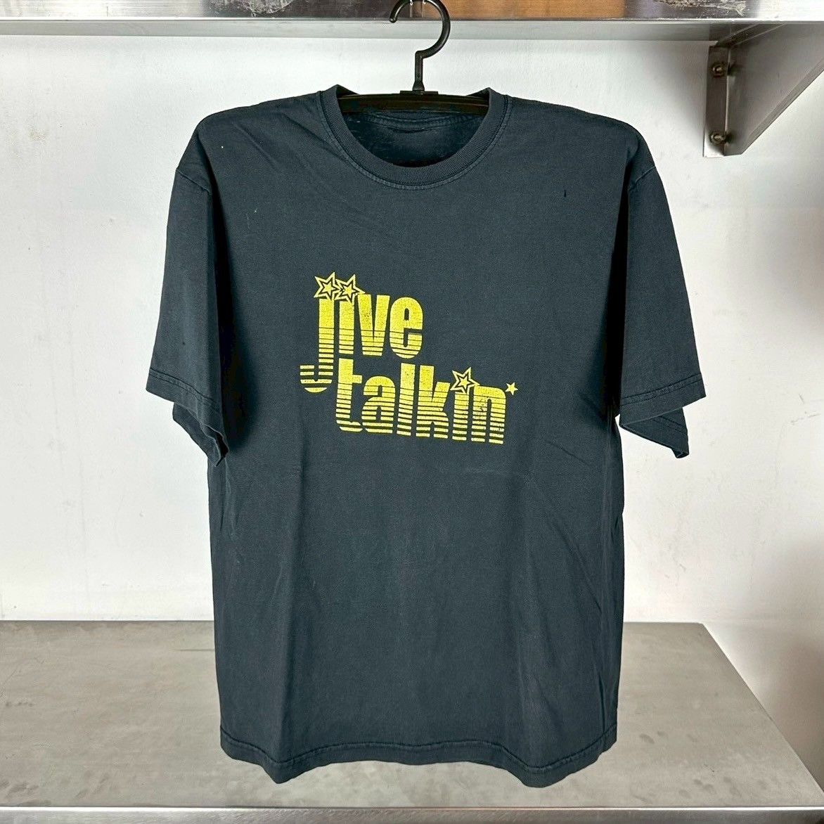 Vintage ​​​​​​​Vintage 2000s Jive Talkin Typography Disco ​T-shirt Size US XL / EU 56 / 4 - 1 Thumbnail