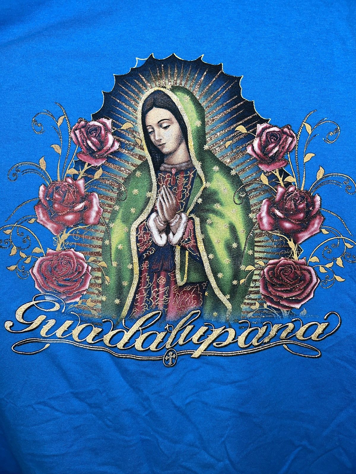 Gildan VIRGEN DE GUADALUPE double side shirt (The Virgin Mary) Size US L / EU 52-54 / 3 - 1 Thumbnail