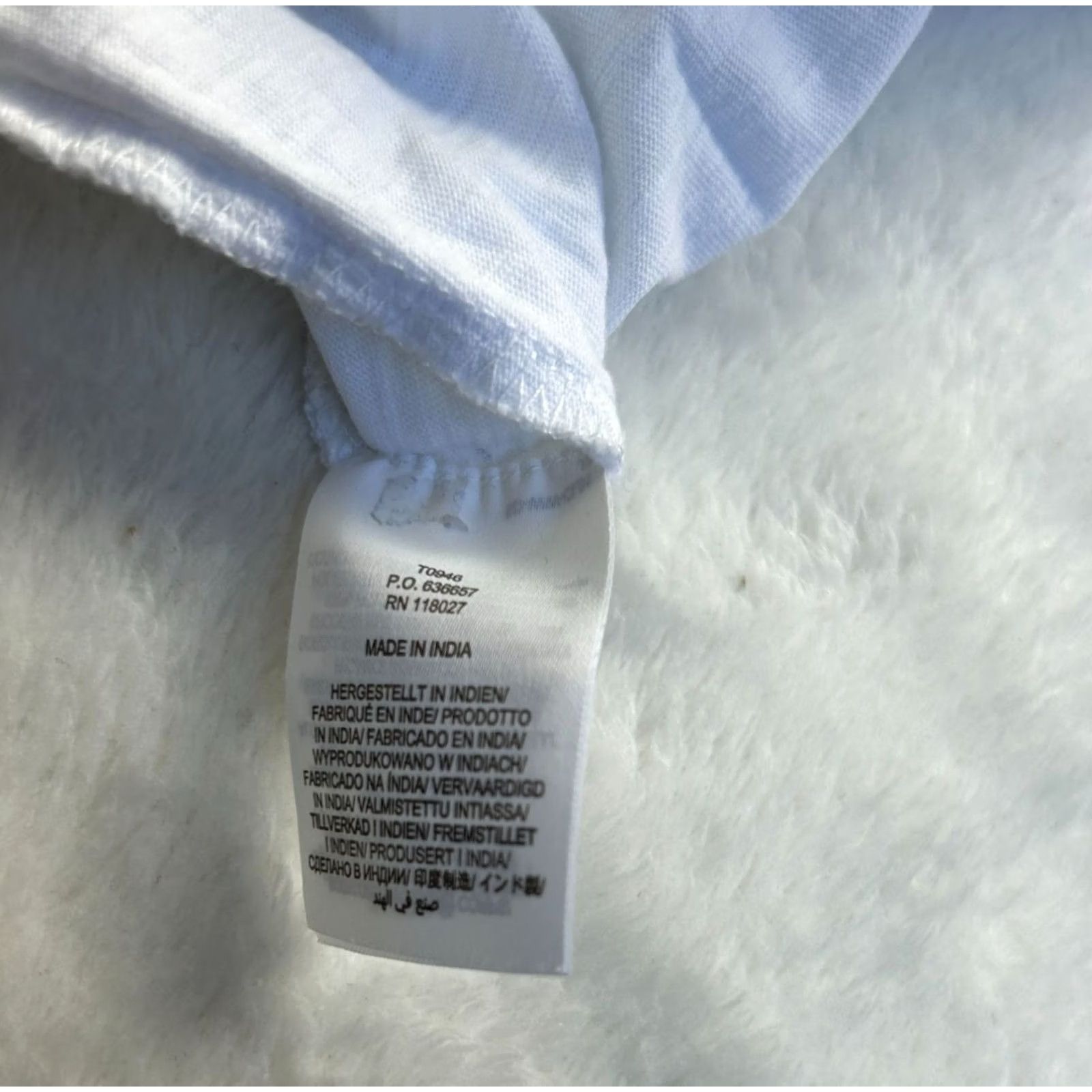 Boden Boden Womens Embroidered Notch Neck Top Blouse White Long Sleeve US 2 Cotton Size XS / US 0-2 / IT 36-38 - 5 Thumbnail