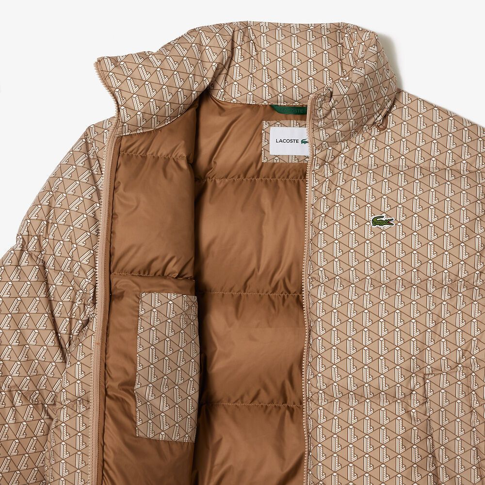 Lacoste 🇫🇷Packaway Hooded Down Puffer Jacket Size US M / EU 48-50 / 2 - 4 Thumbnail