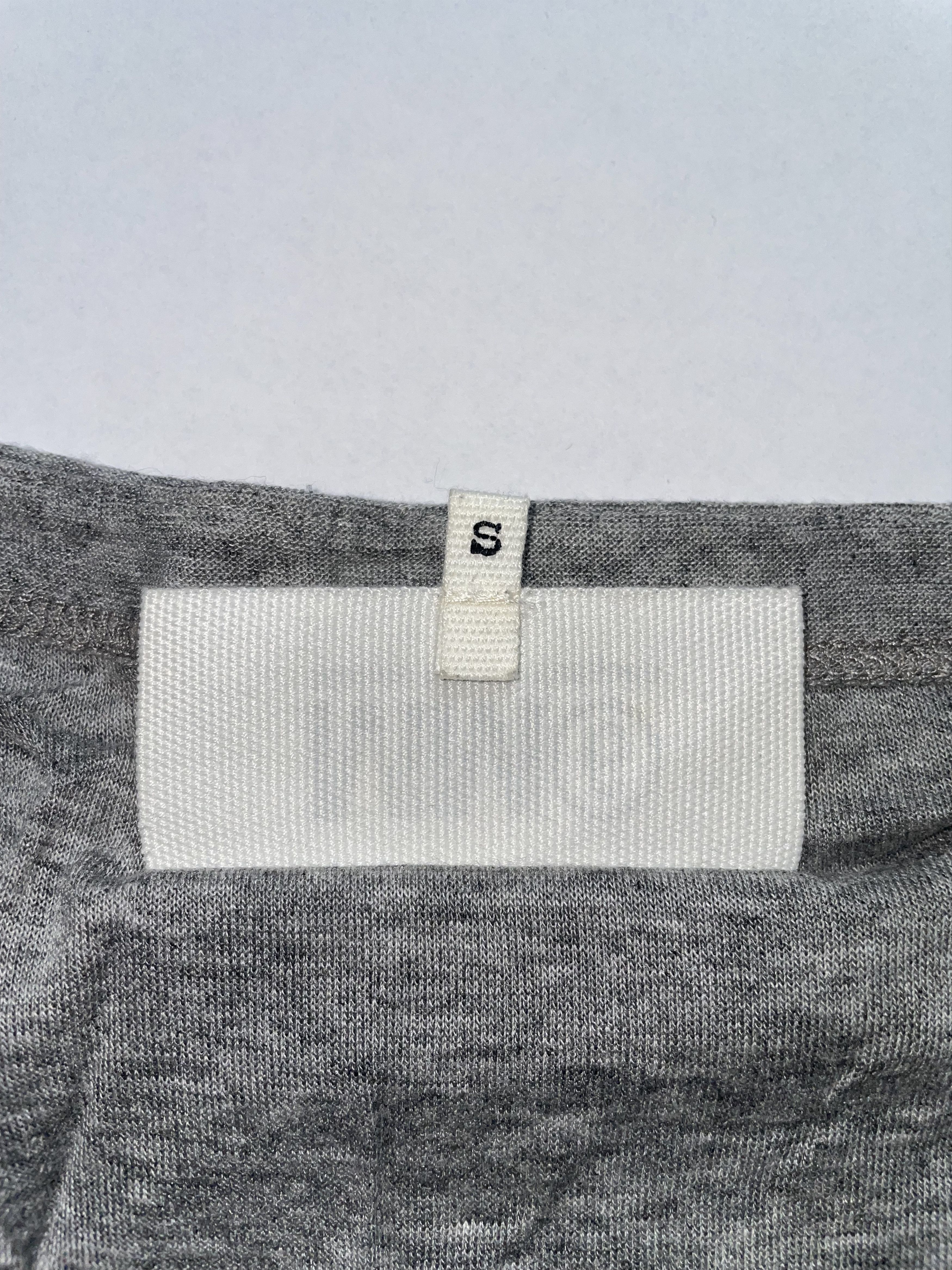 MM6 Grey Jersey Drape Detail Dress | Sz Small Size S / US 4 / IT 40 - 4 Thumbnail