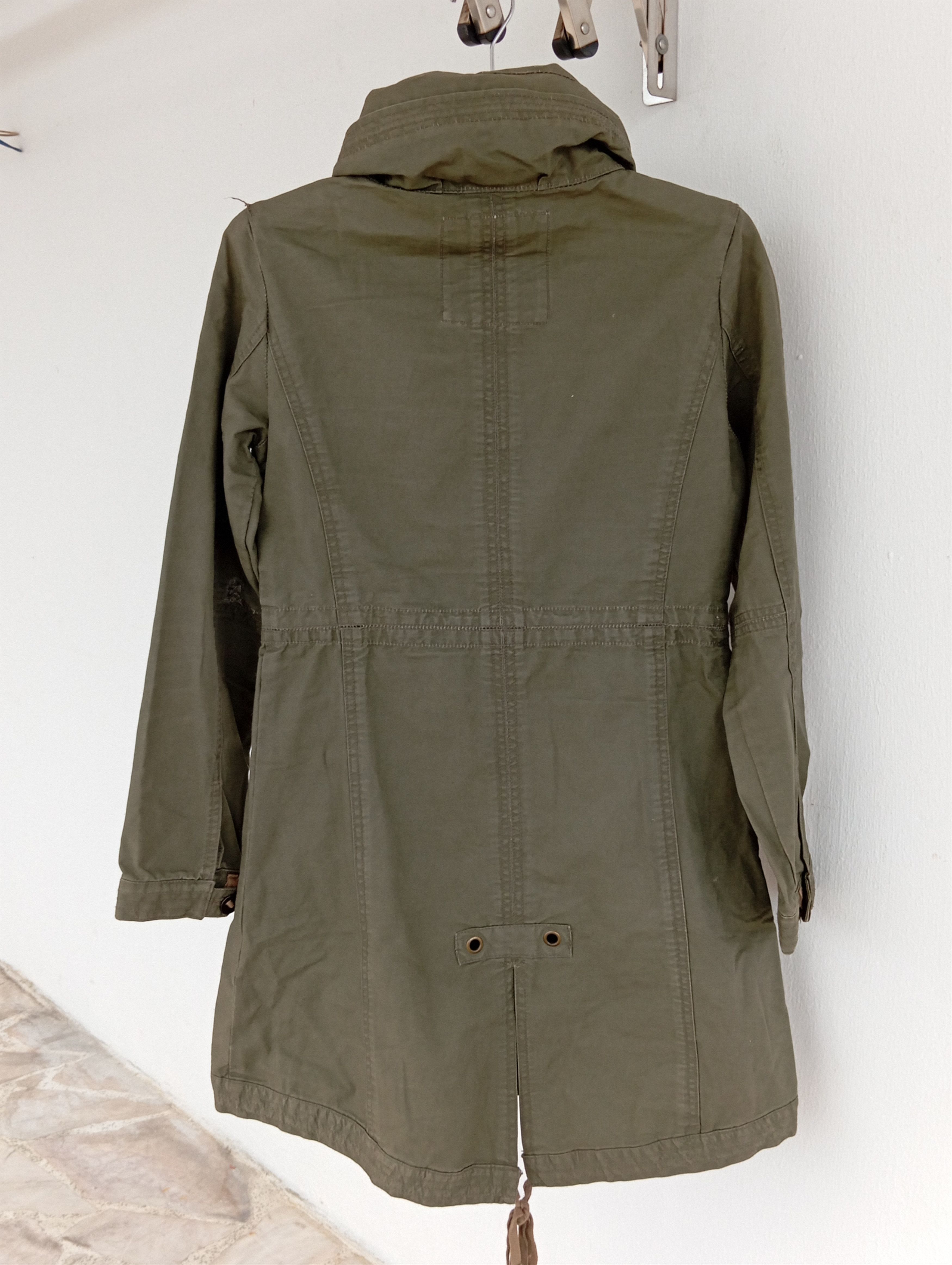 Japanese Brand × Vintage Olive Military jacket like parka Size S / US 4 / IT 40 - 7 Thumbnail