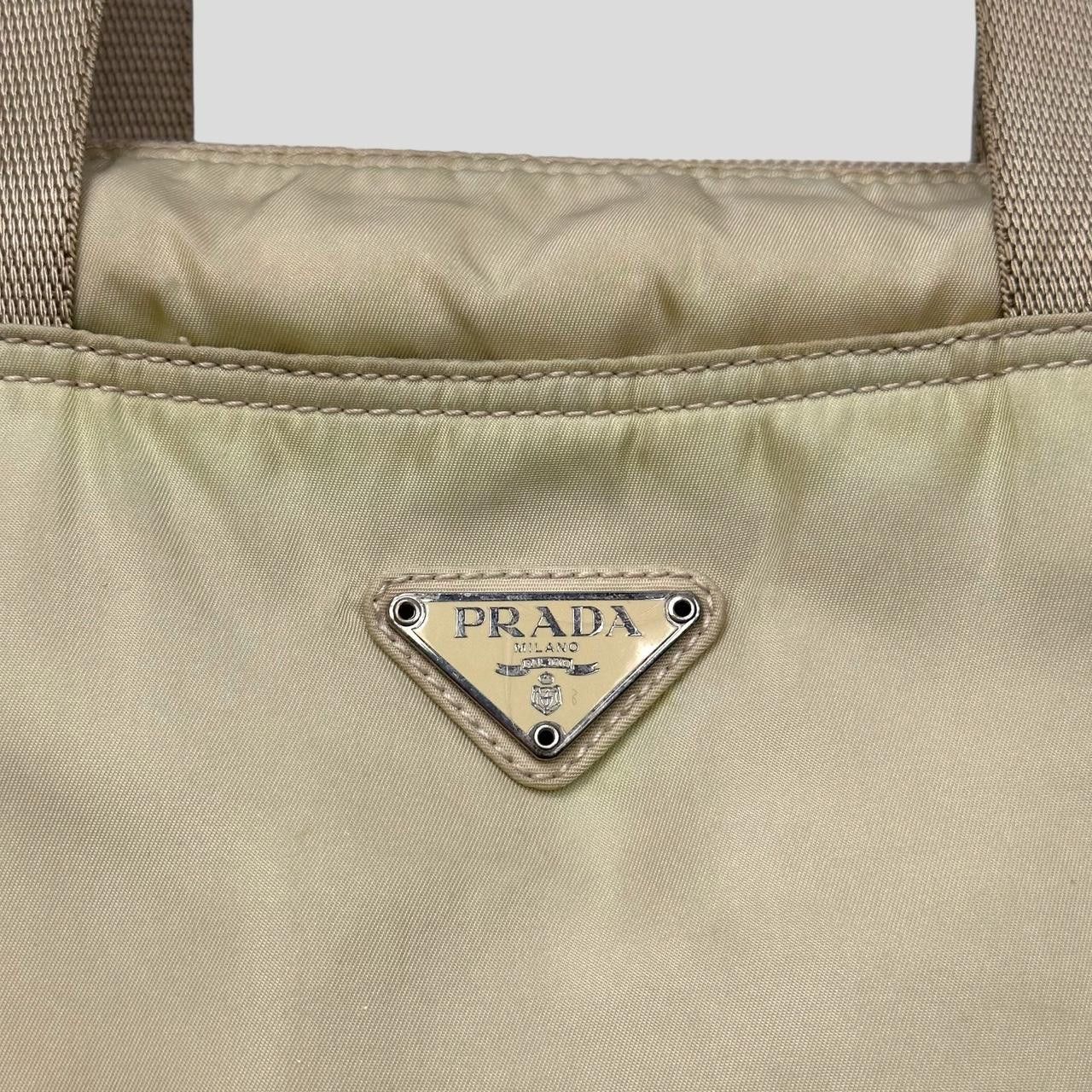 Prada Milano 00’s Nylon Tote Shoulder Bag