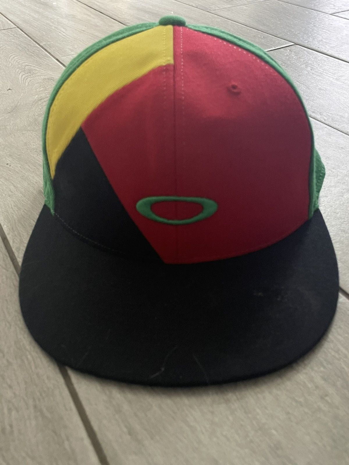 Oakley × Vintage Oakley big logo rap street fashion big logo cap Y2K Size ONE SIZE - 4 Thumbnail