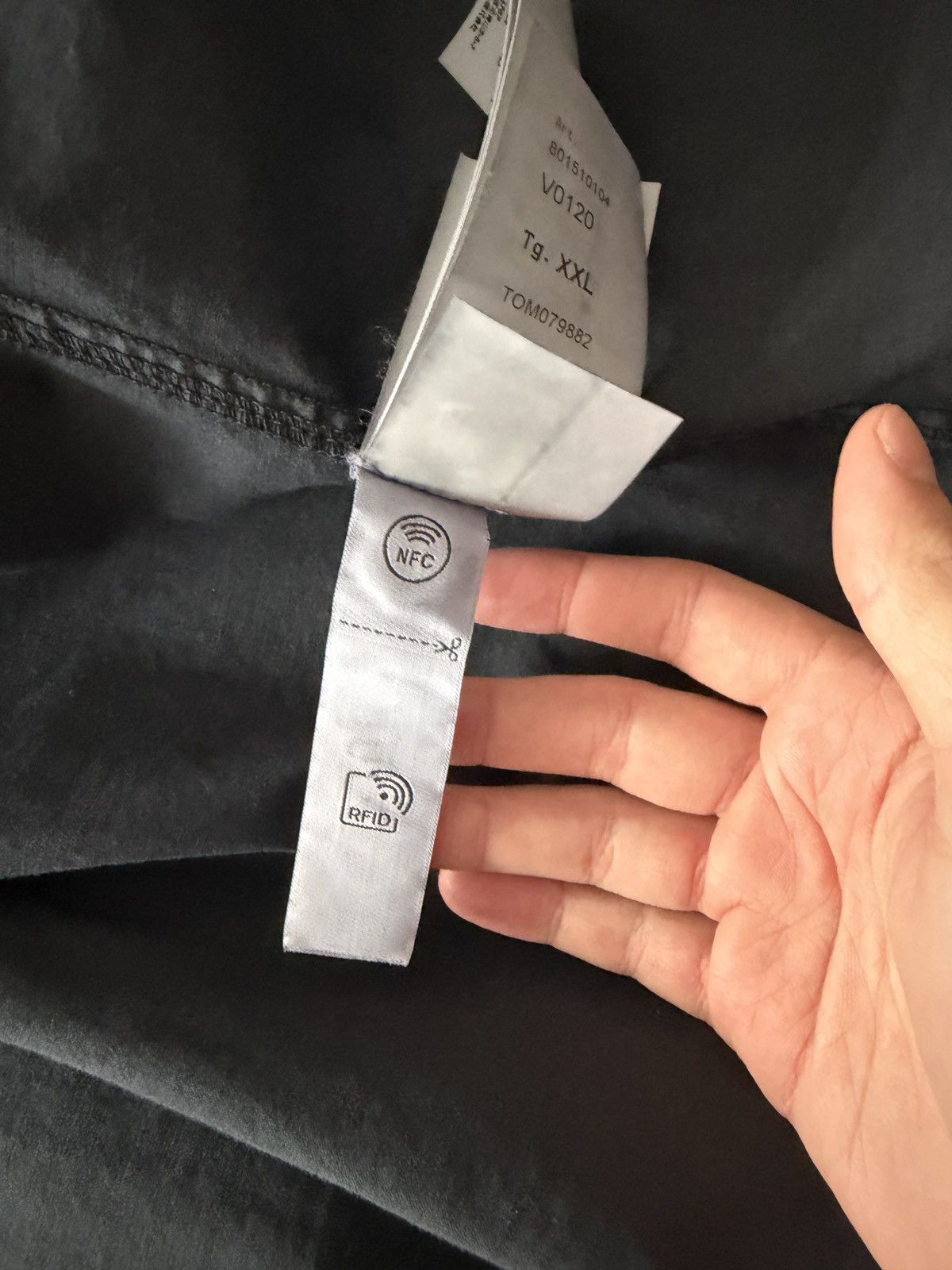 Stone Island Stone Island Black Zip Up Jacket 2024 Size US XL / EU 56 / 4 - 5 Thumbnail