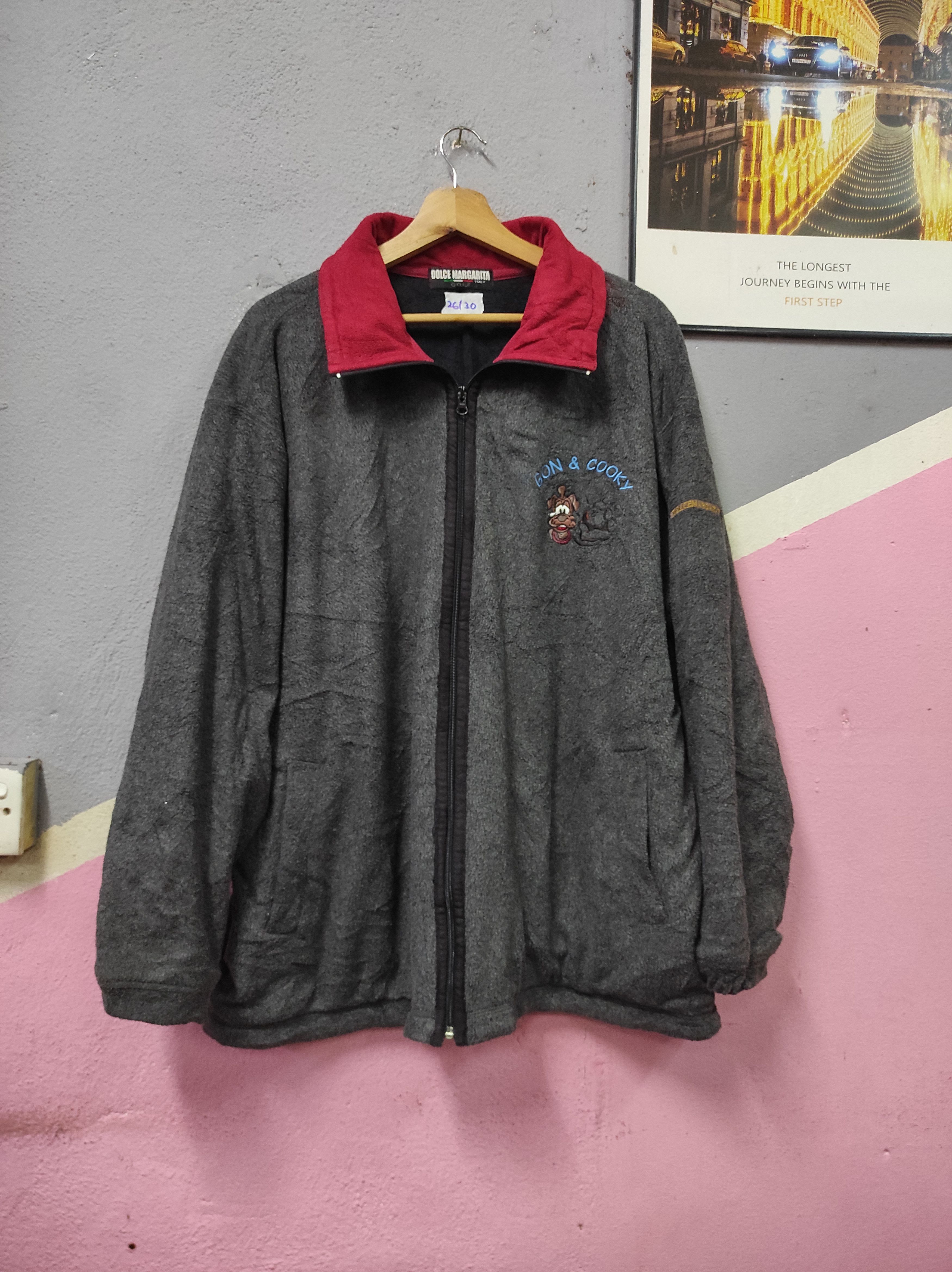 Cartoon Network × Vintage DOLCE MARGARITA ITALY GOLF GON & COOKY JACKET FLEECE Size US L / EU 52-54 / 3 - 3 Thumbnail
