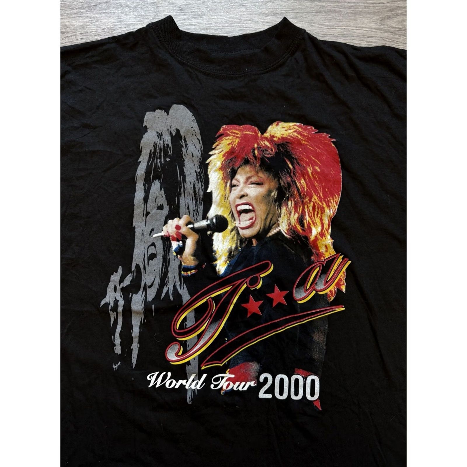 Vintage VINTAGE Tina Turner T Shirt XL Black Mens Concert Tee Size US XL / EU 56 / 4 - 2 Thumbnail