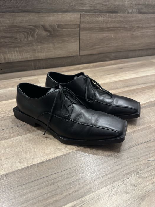 Balenciaga Unreleased Balenciaga Bloc Heel Derby | Grailed