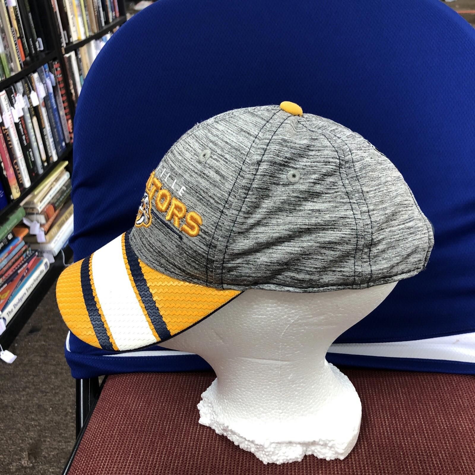 NHL Nashville Predators NHL Hat Youth Adjustable Faux Snakeskin Size ONE SIZE - 2 Thumbnail
