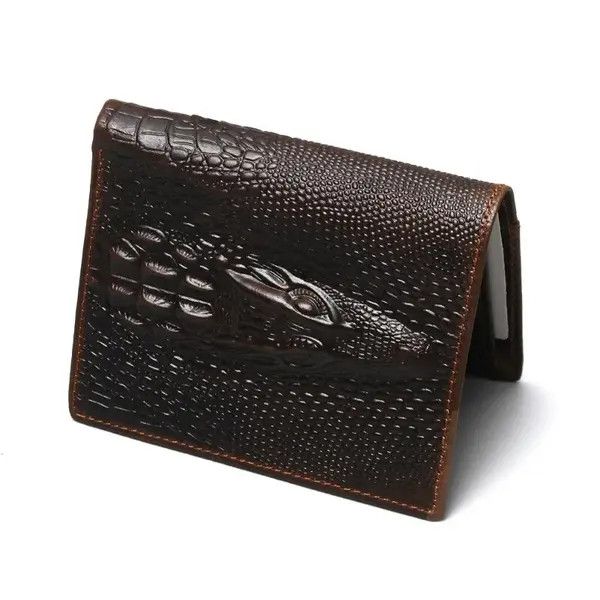 Japanese Brand × Leather Crocodile Emboss Small Wallet Size ONE SIZE - 1 Thumbnail