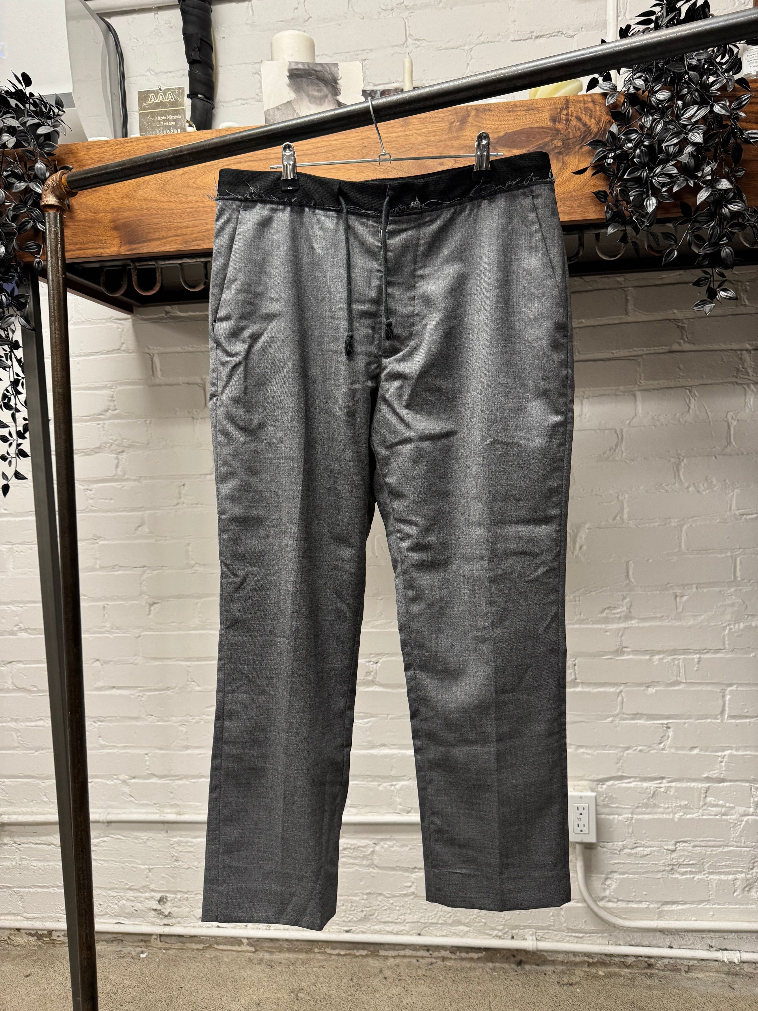 Maison Margiela SS2018 Maison Margiela ‘Cummerbund’ Distressed Trousers Size US 32 / EU 48 - 1 Thumbnail