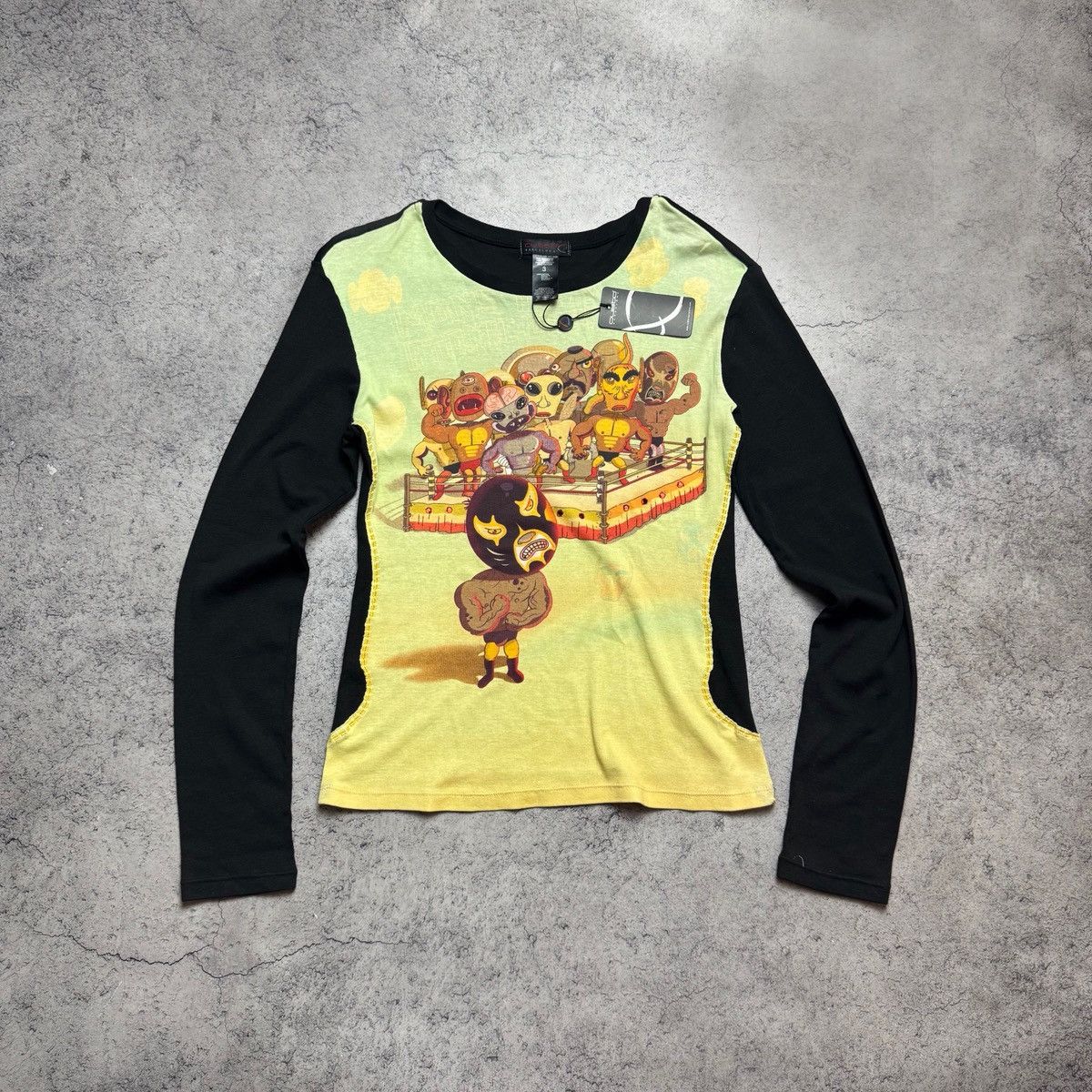 Custo Barcelona NEW Custo Barcelona RARE Long sleeve T Shirt Size L / US 10 / IT 46 - 1 Thumbnail