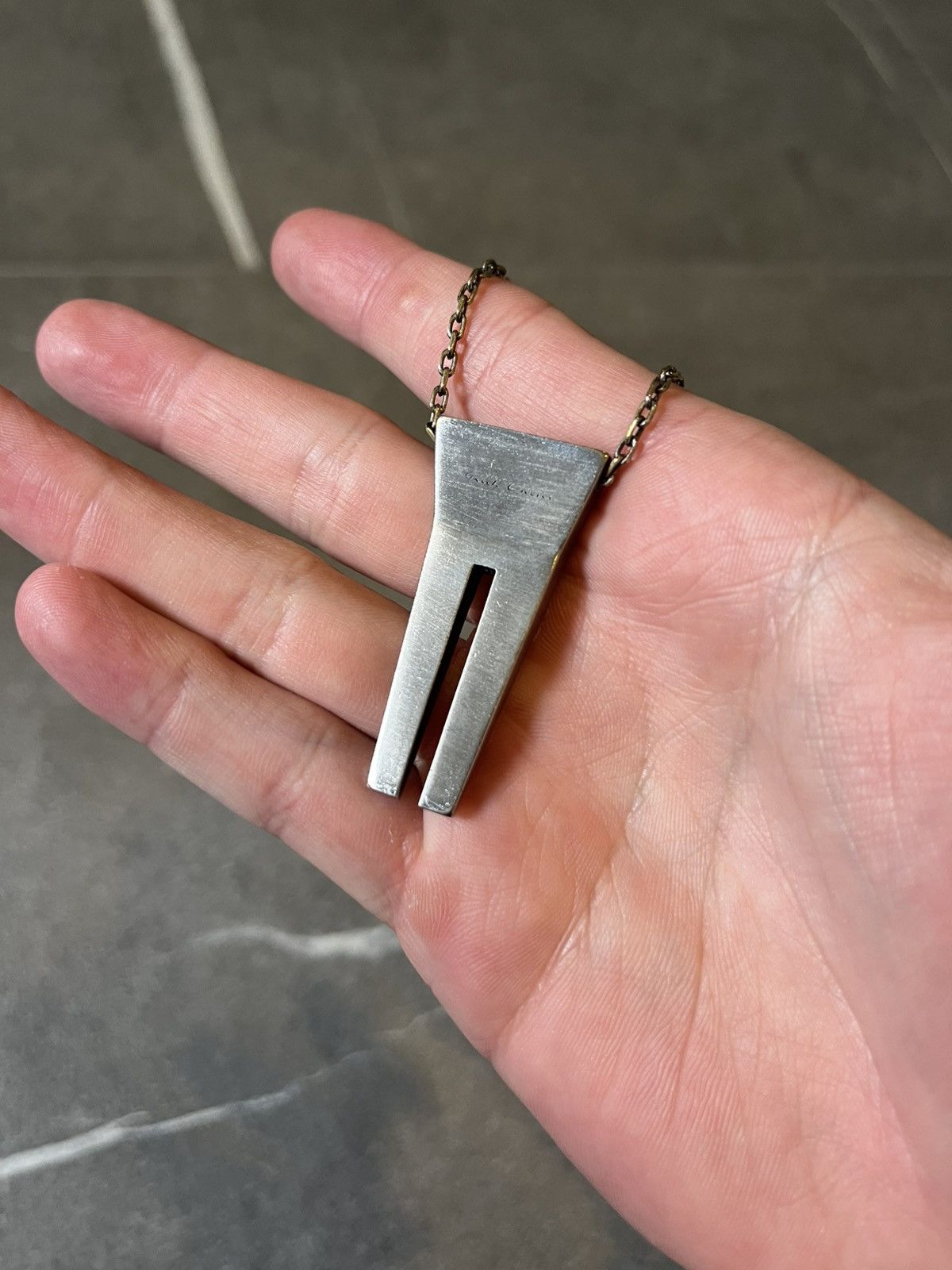 Rick Owens Rick Owens Open Trunk Charm Necklace Size ONE SIZE - 5 Thumbnail