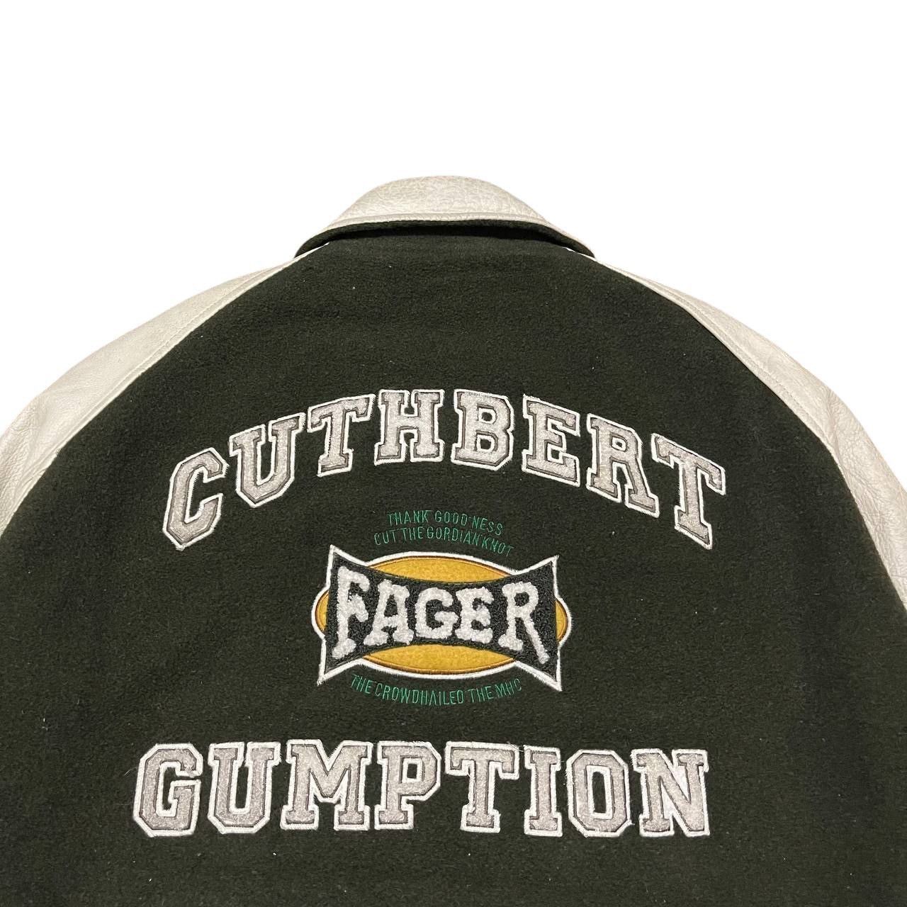 Japanese Brand Vintage Machope Cuthbert Gumption Varsity Jacket Leather Size US L / EU 52-54 / 3 - 2 Thumbnail