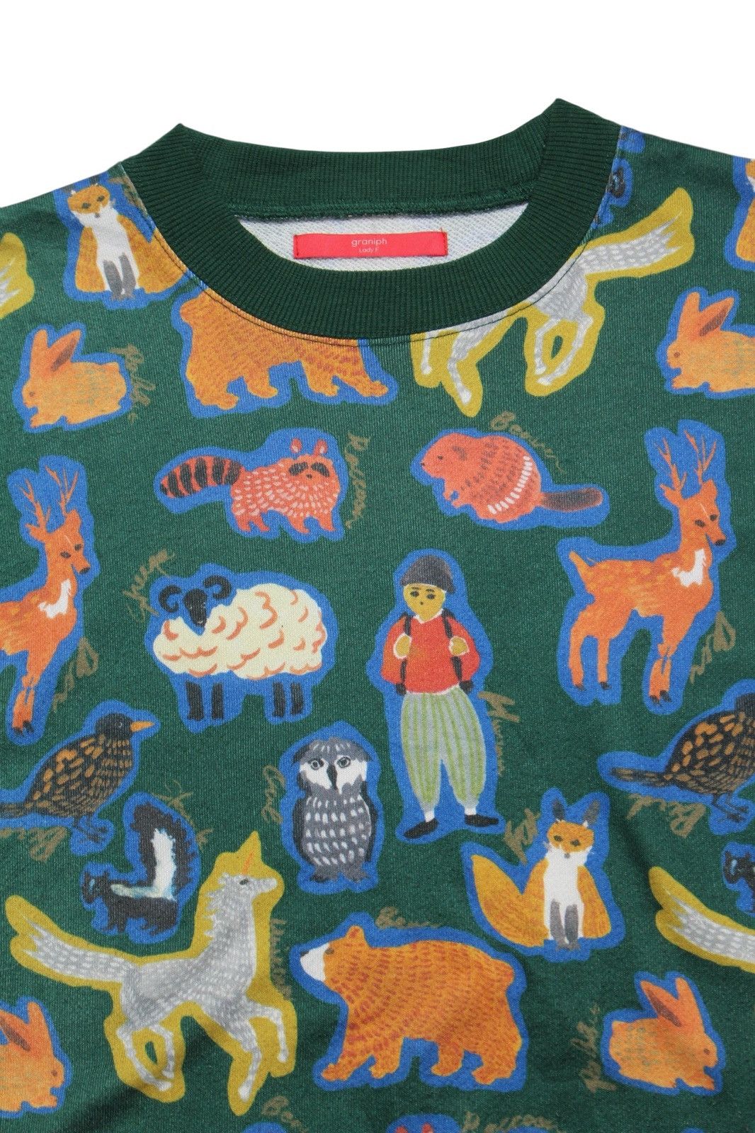 Hysteric Glamour AW2019 GRANIPH UNICORN IN THE PICTURE BOOK SWEATSHIRT Size US L / EU 52-54 / 3 - 4 Thumbnail