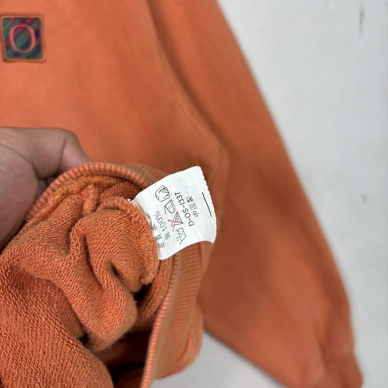 Valentino Vintage Valentino Jeans Spell Out Sweatshirt 90s Brown L Size US L / EU 52-54 / 3 - 4 Thumbnail