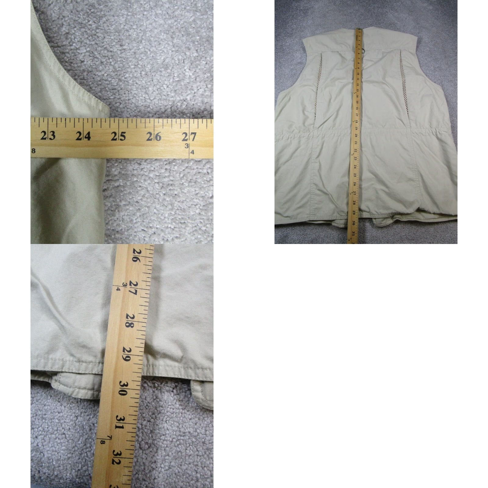 Eddie Bauer Eddie Bauer Vest Adults Large Beige Cotton Hunting Full Zip Windbreaker Canvas Mid-Length L Mens Size US L / EU 52-54 / 3 - 8 Thumbnail