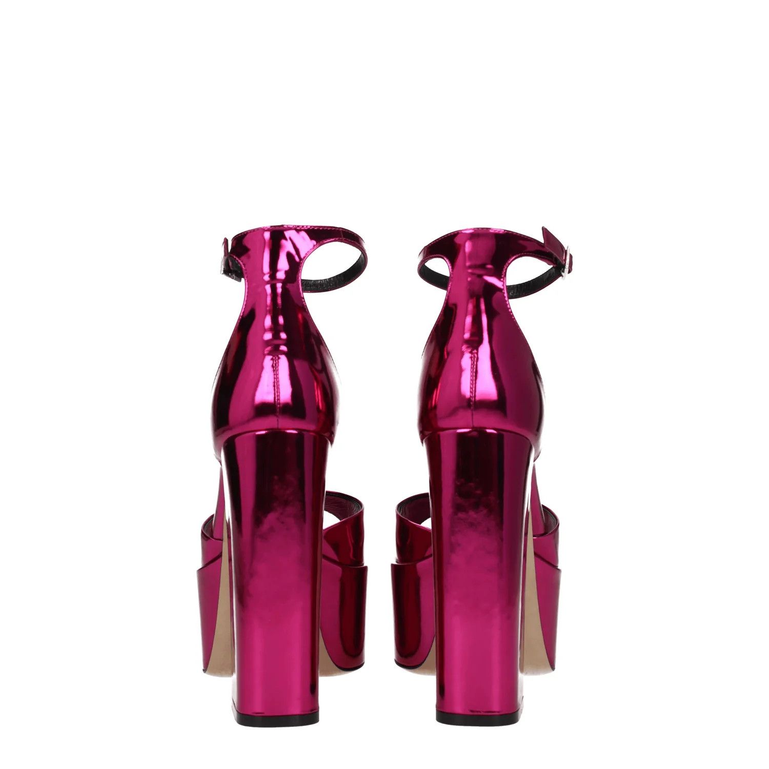 Paris Texas ob1o1e1124 Leather Sandals in Fuchsia Size US 7 / IT 37 - 5 Thumbnail