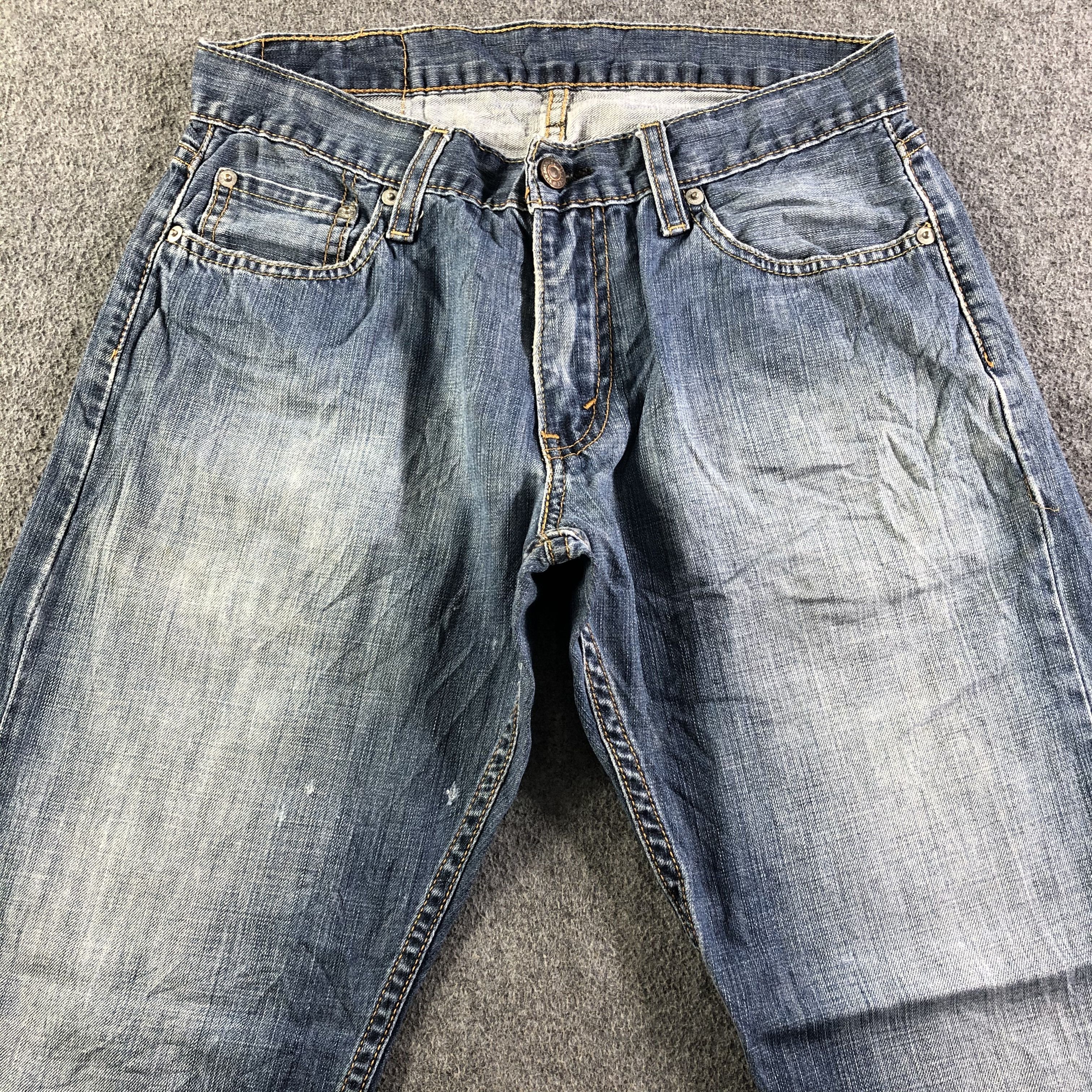 Levi's Vintage Blue Wash Levis 514 Jeans-J4296 Size US 30 / EU 46 - 3 Thumbnail