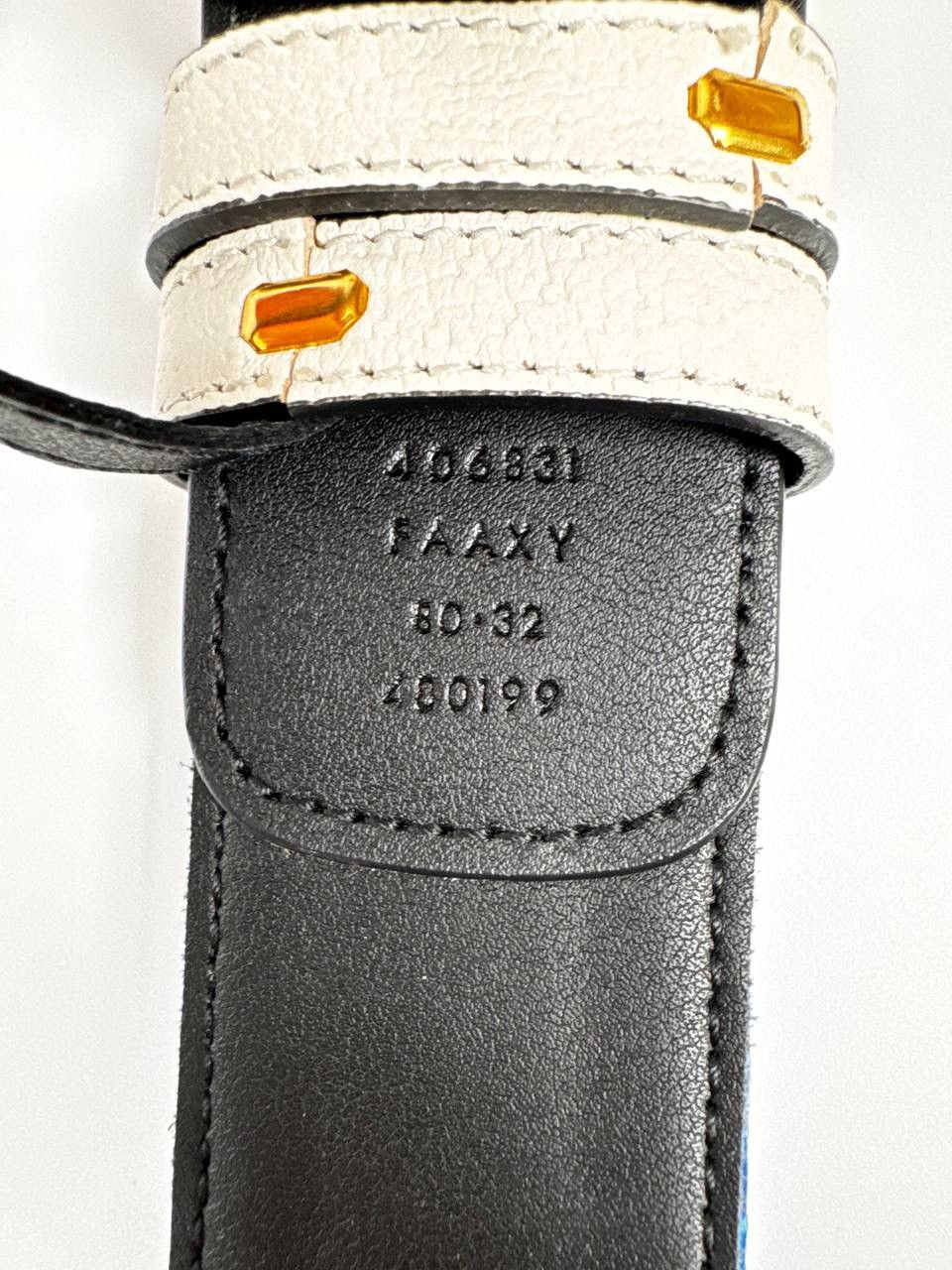 Gucci Gucci Adidas GG Monogram leather belt Size 30 - 10 Thumbnail