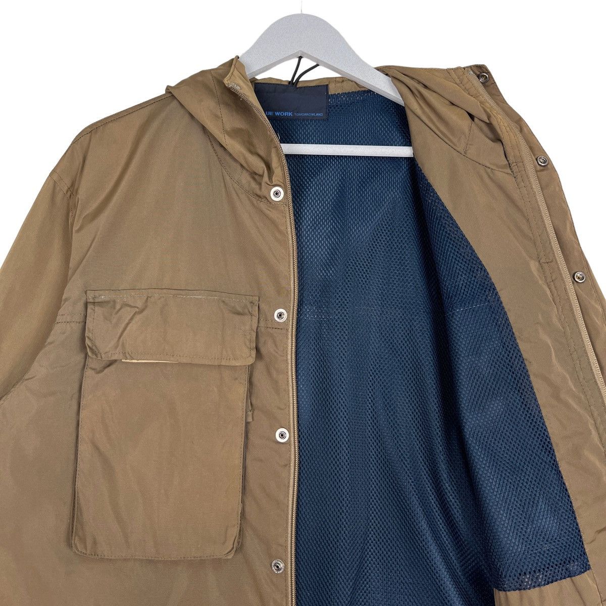 Issey Miyake 🔥 BLUE WORK SST TECH SURVIVAL JACKET Size US L / EU 52-54 / 3 - 11 Thumbnail
