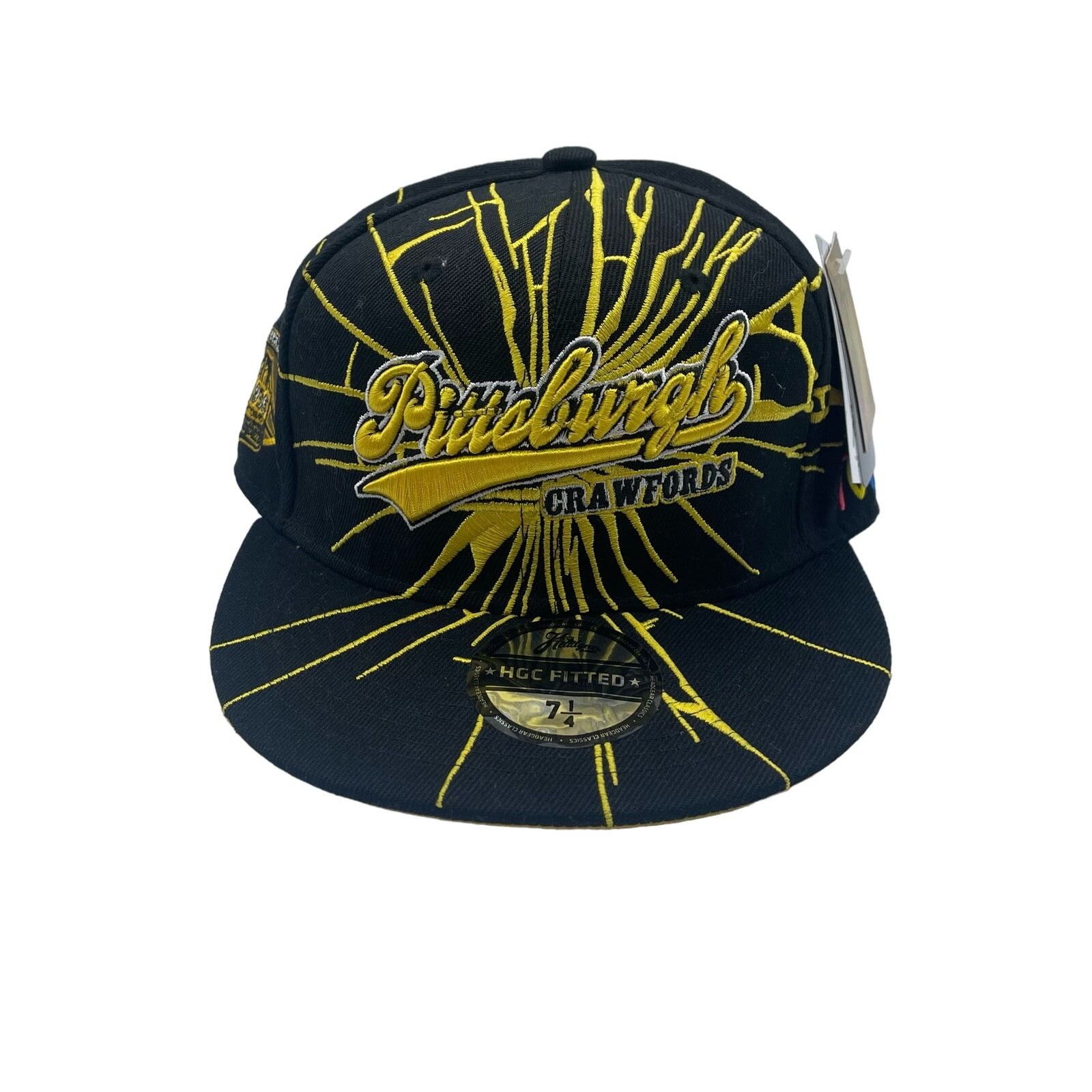 Other Pittsburgh Crawfords Negro Leagues Hat Fitted 7 1/4 Black Size ONE SIZE - 1 Thumbnail