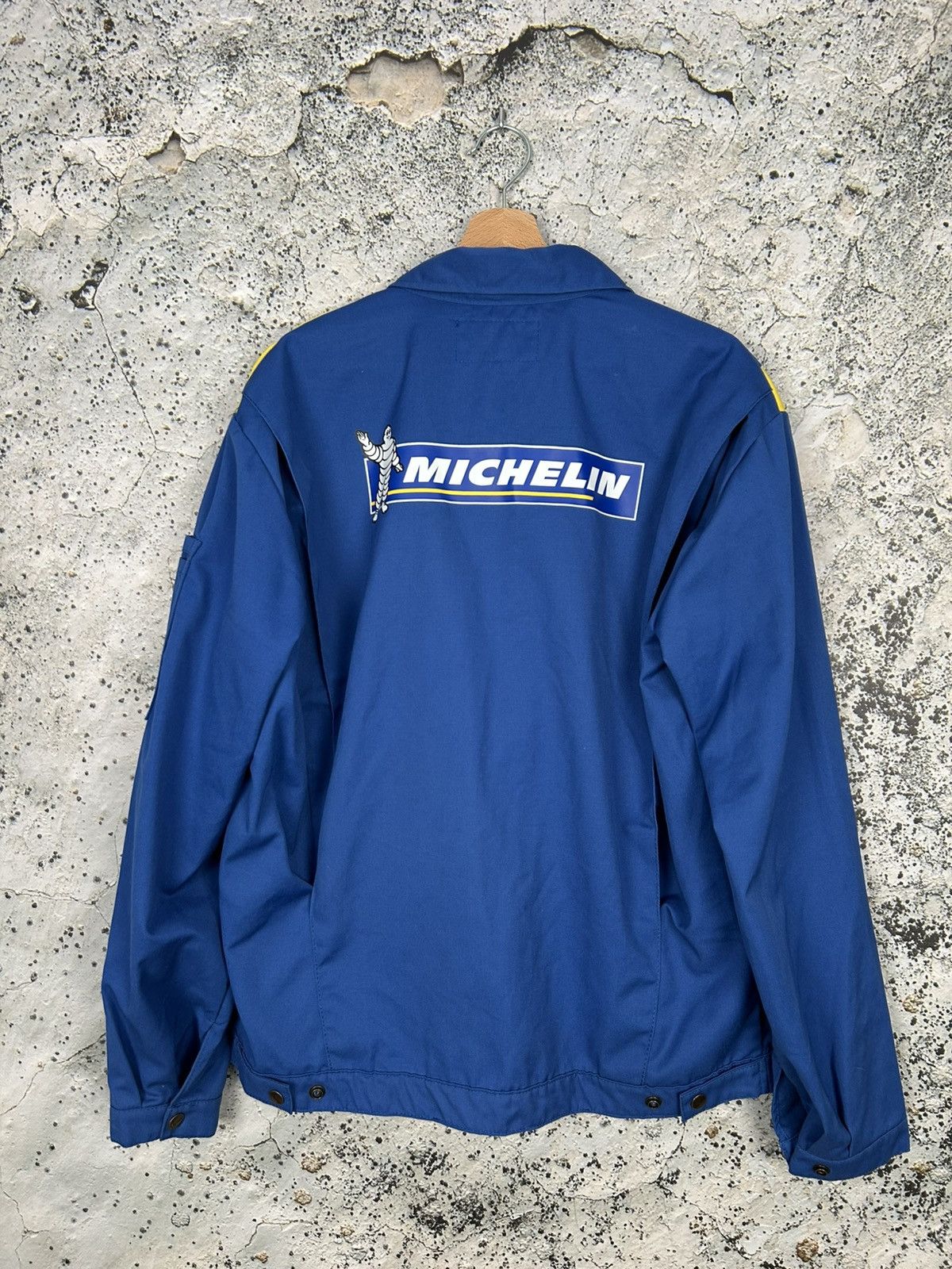 Vintage Vintage Michelin Racing Tyres Light Jacket Workwear 90s Size US M / EU 48-50 / 2 - 3 Thumbnail