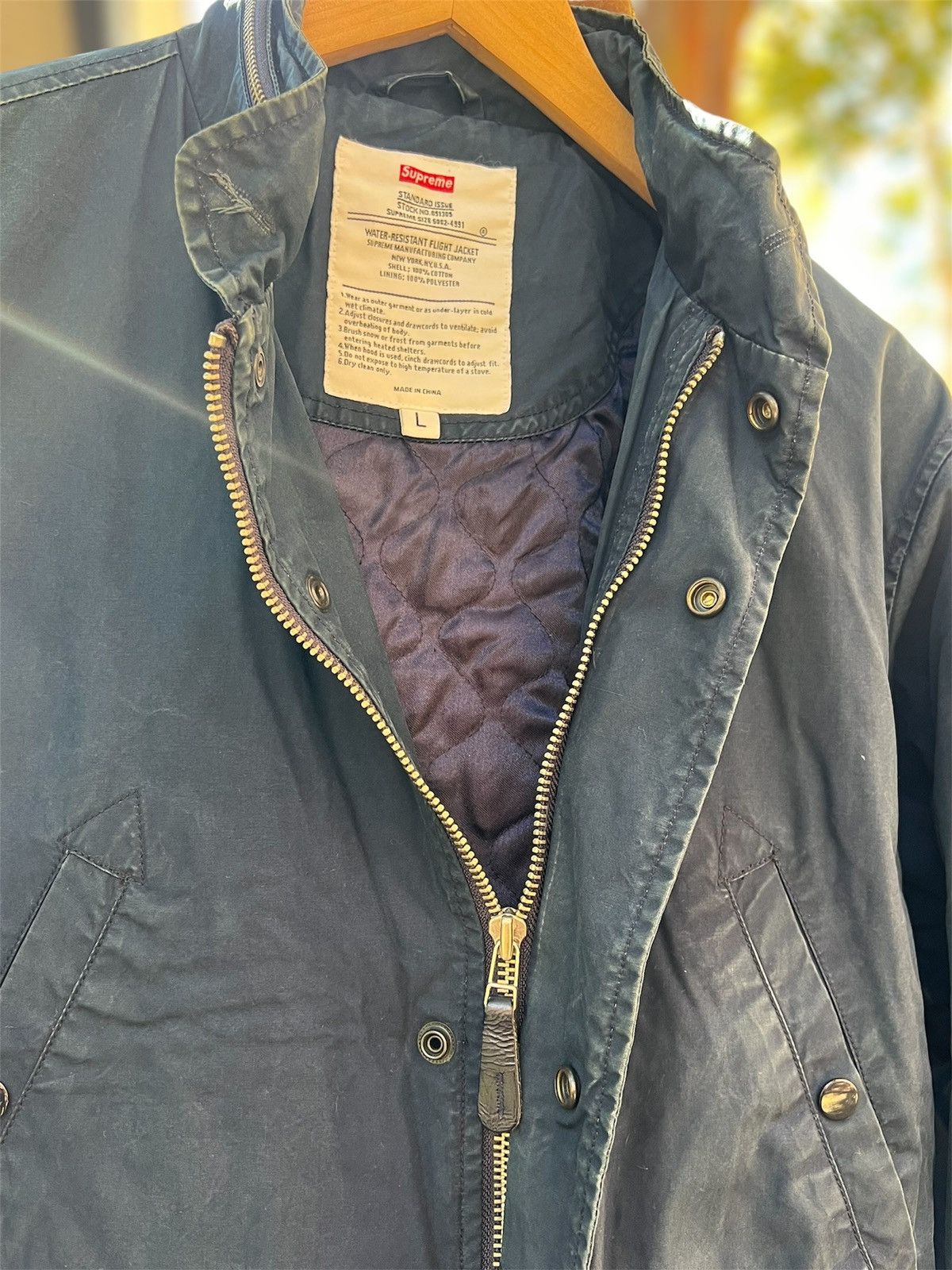 Supreme Water Resistant Flight Jacket Size US L / EU 52-54 / 3 - 5 Thumbnail