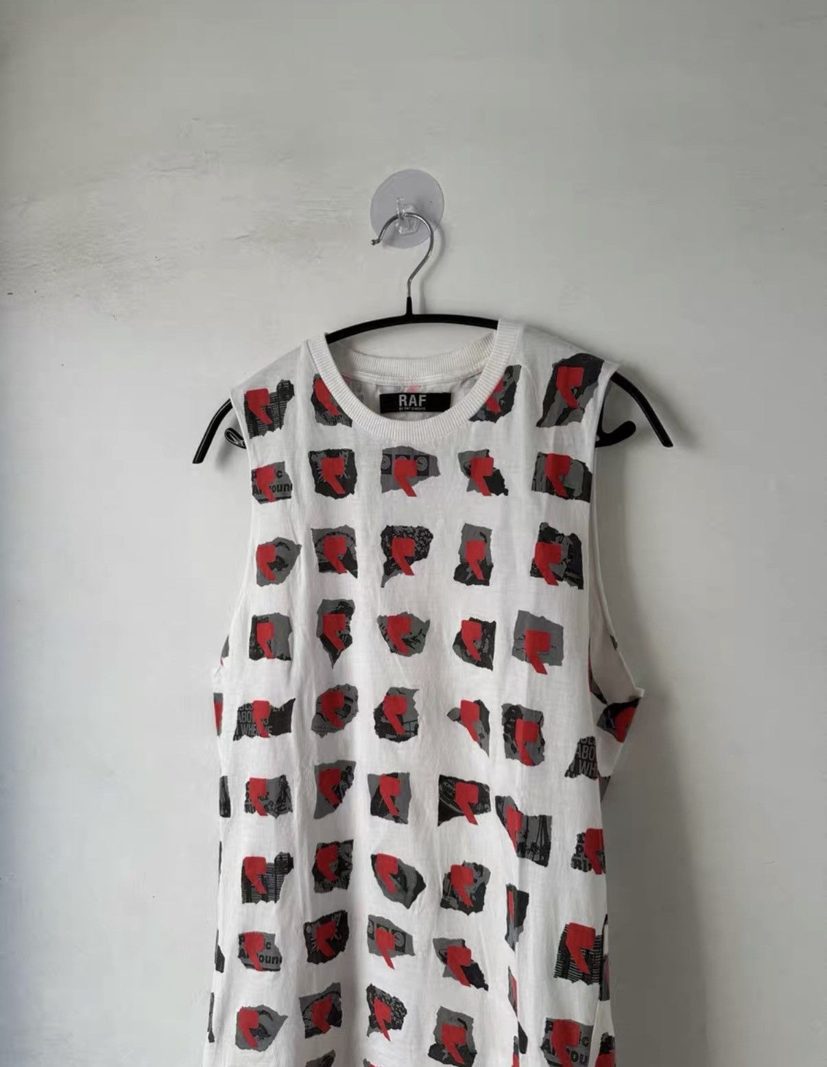 Raf Simons Raf By Raf Simons all-over print vest K7 Size US M / EU 48-50 / 2 - 2 Thumbnail