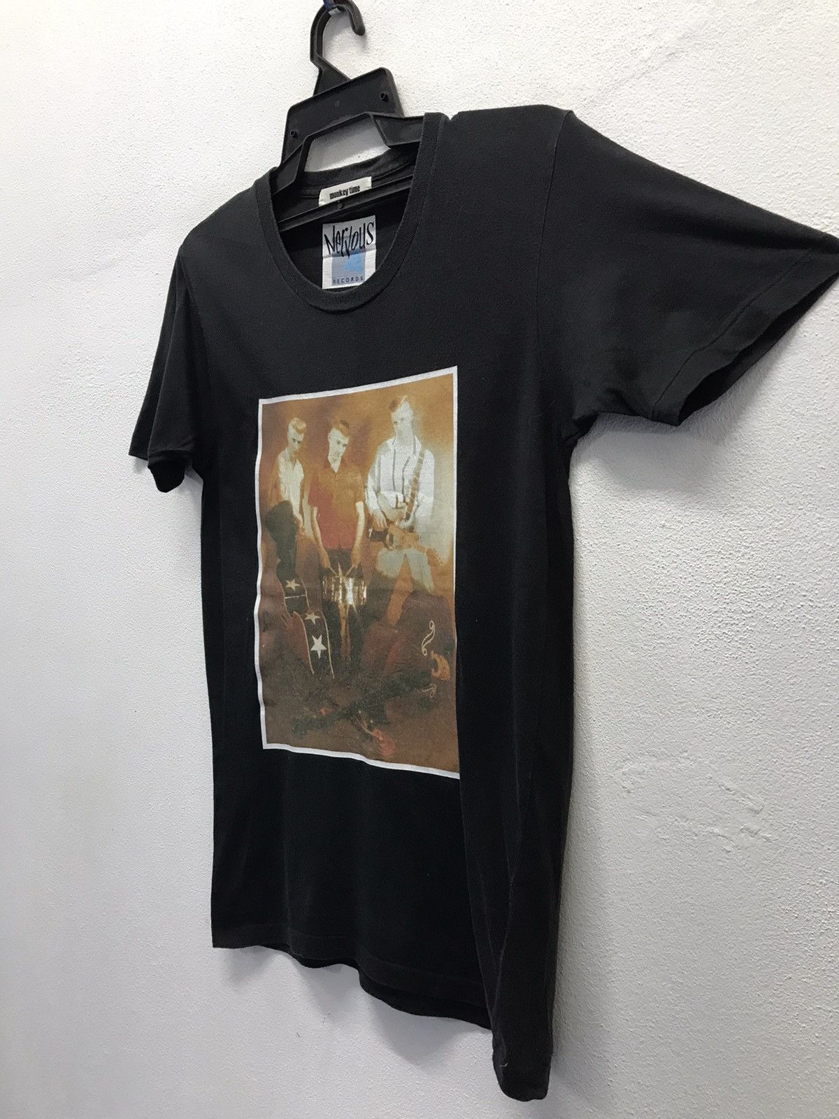 Band Tees × United Arrows × monkey time Vintage United Arrows Monkey Time Nervous Records Shirt Size US M / EU 48-50 / 2 - 4 Thumbnail