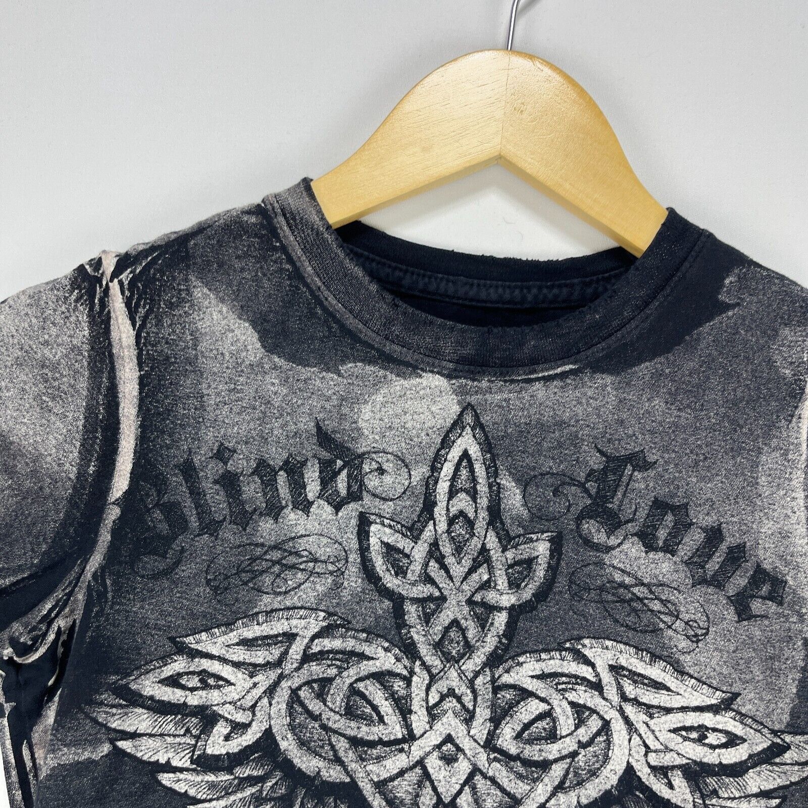 Affliction × Vintage Vintage Y2K Affliction Sinful T Shirt Small Women's Size S / US 4 / IT 40 - 3 Thumbnail