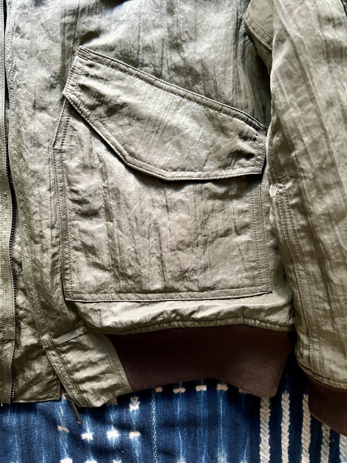 KUON Kuon Kountry Saltwashed MA-1 Flight Jacket Kapital RRL Size US L / EU 52-54 / 3 - 5 Thumbnail