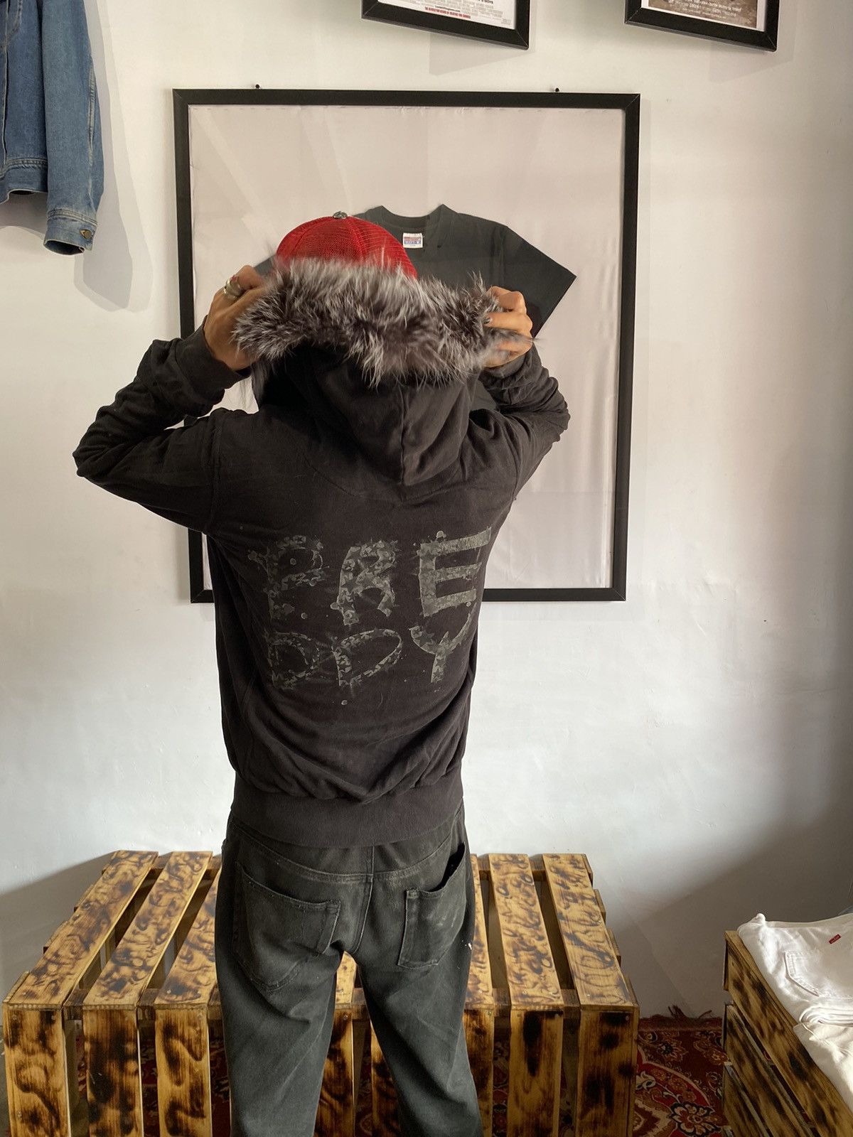 Other Fur hoodie japanese style emotion fredy Size US M / EU 48-50 / 2 - 11 Thumbnail