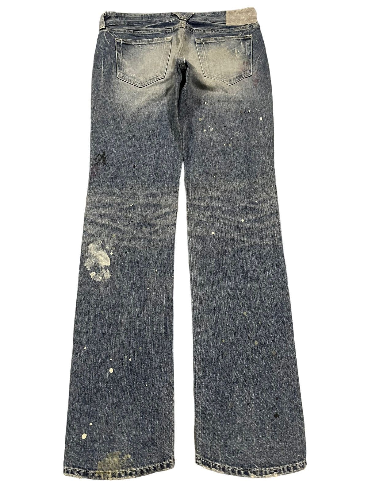 Vanquish Vintage Japan Vanquish Paint Splatter Distressed Jeans Size US 31 - 2 Thumbnail